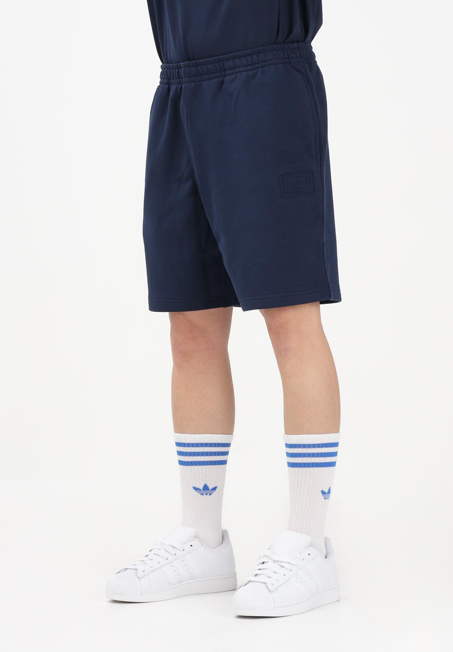 LACOSTE Shorts sportivo blu da uomo GH0788 166 LACOSTE