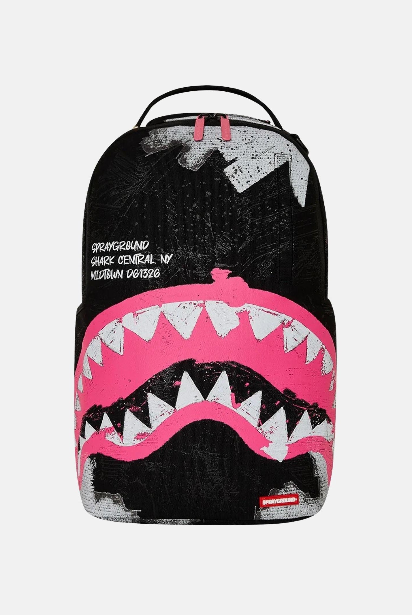 SPRAYYGROUND Zaino SHARK CENTRAL SORBET HAND PAINTED DLX nero da donna 910B7631NSZ SPRAYGROUND