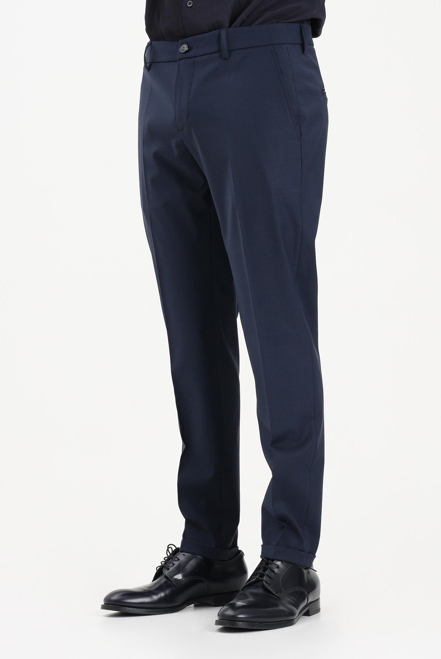 PATRIZIA PEPE Pantalone elegante blu da uomo 5PA429A1WK C166 PATRIZIA PEPE