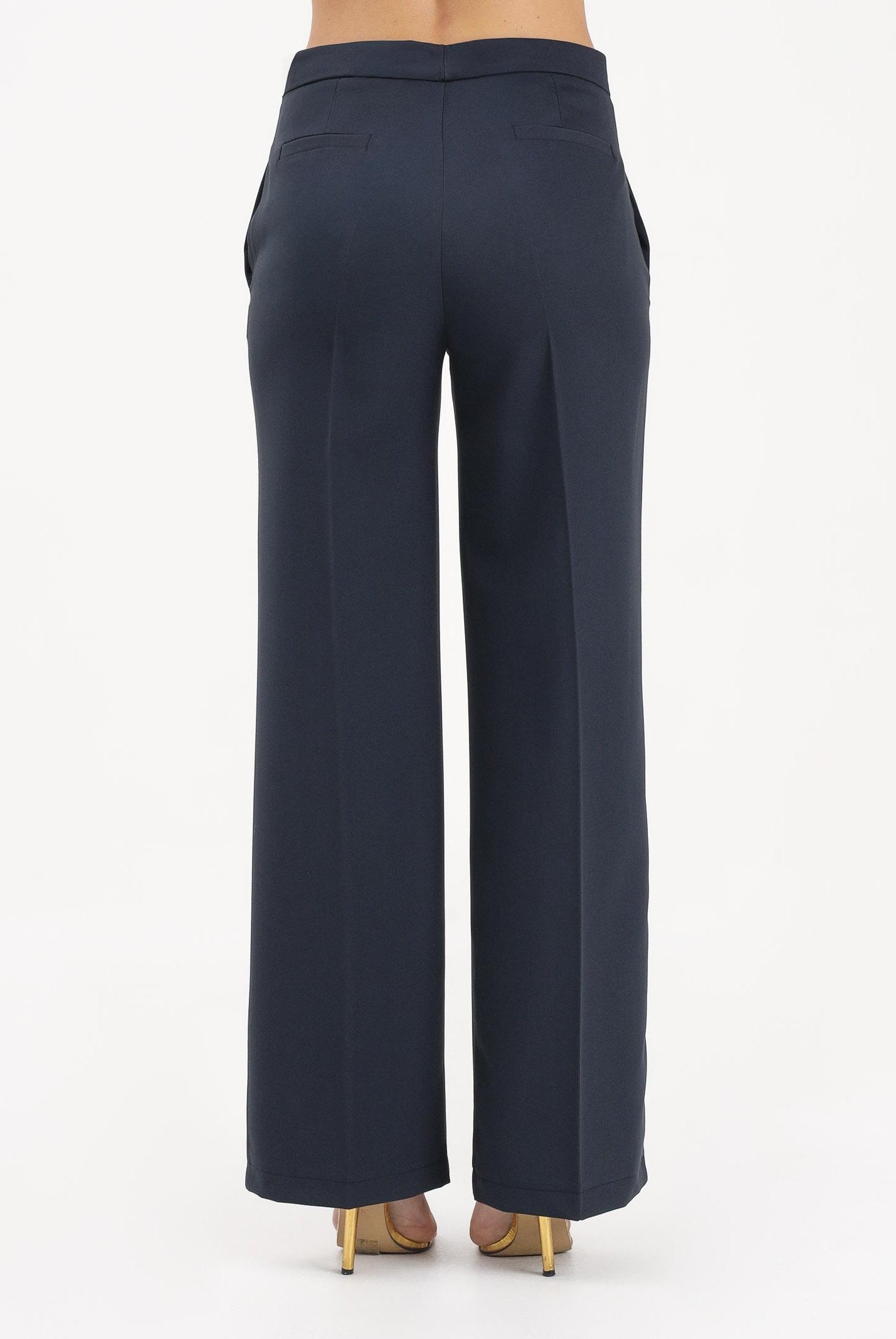 VICOLO Pantalone elegante blu da donna TAB0025 BL VICOLO