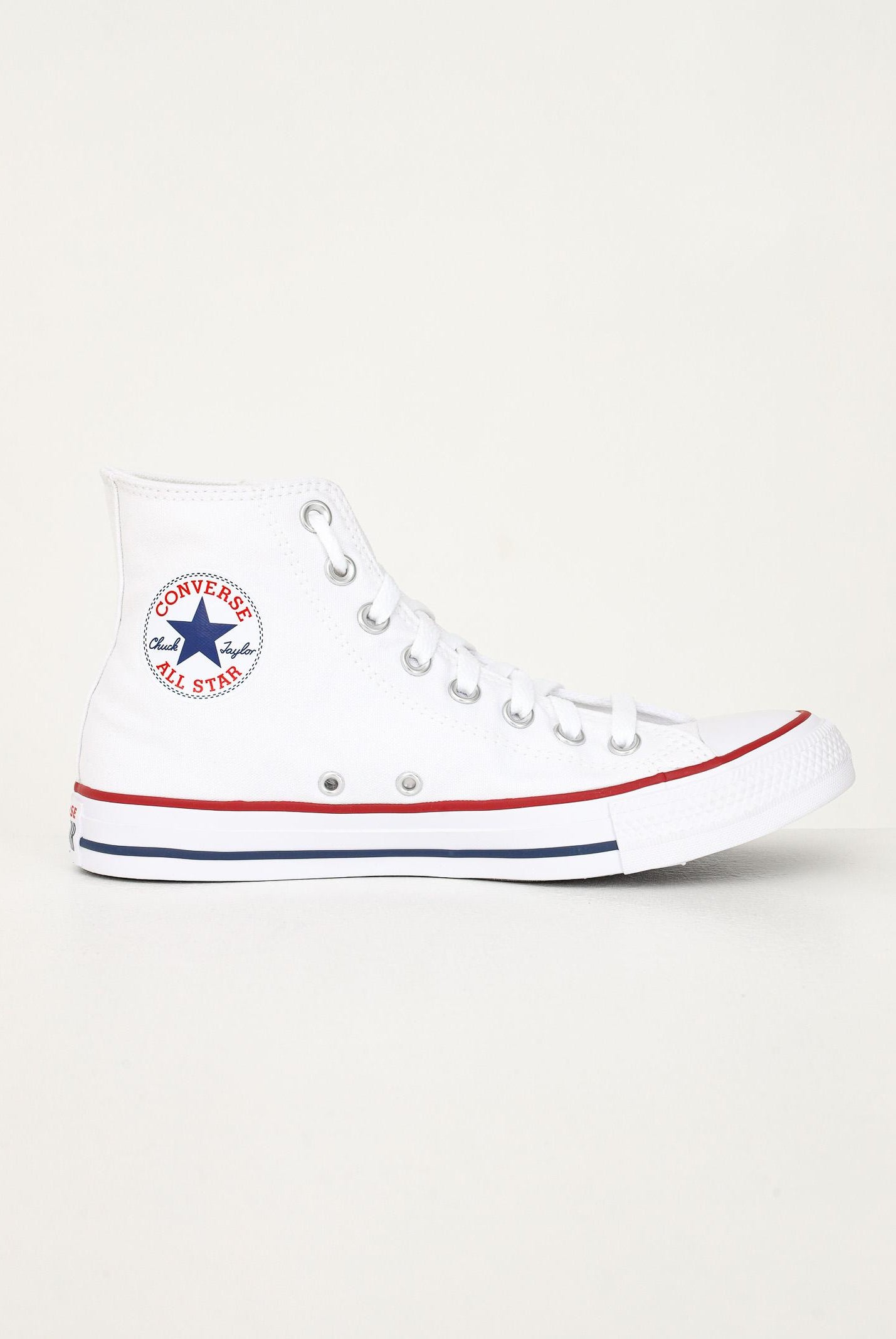 Sneakers CHUCK TAYLOR ALL STAR CLASSIC bianche per uomo e donna M7650C . CONVERSE