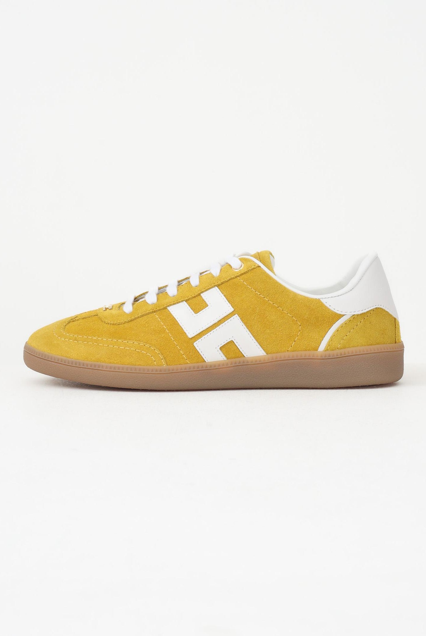ELISABETTA FRANCHI Sneakers gialle e avorio da donna con logo SA61G61E2 FA5 ELISABETTA FRANCHI