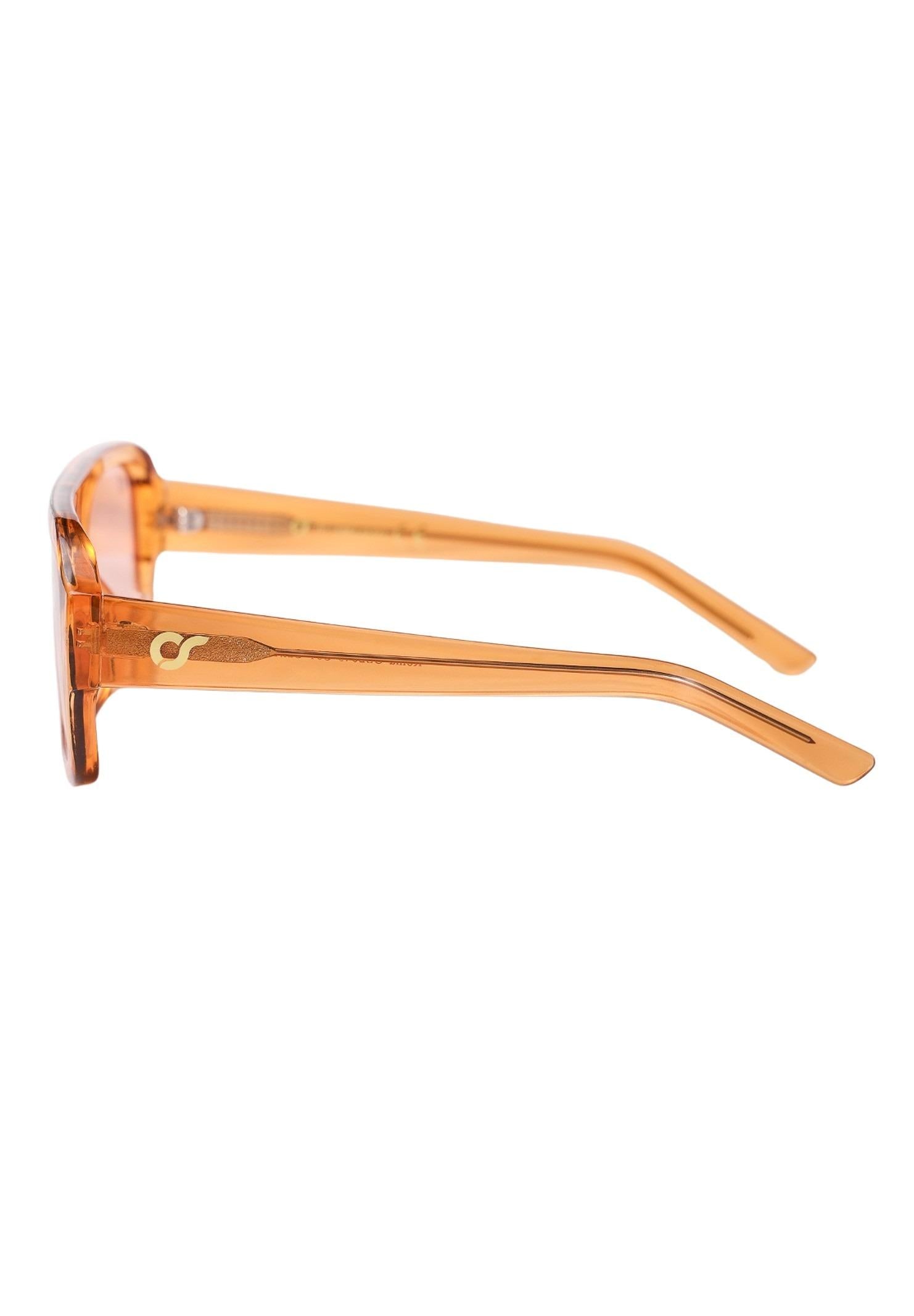 Occhiali da sole color miele per uomo e donna modello Roma OS2045 C01 OS SUNGLASSES
