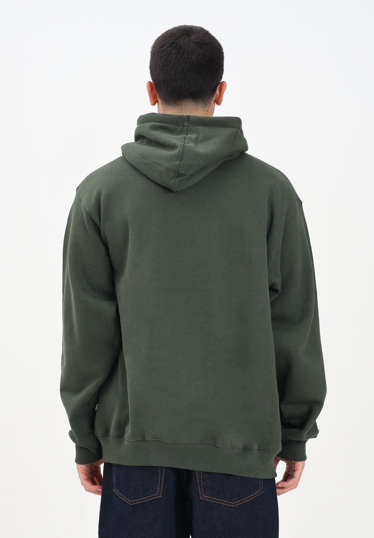 VANS Felpa con cappuccio Left Chest II verde da uomo VN000P21EMU1 . VANS