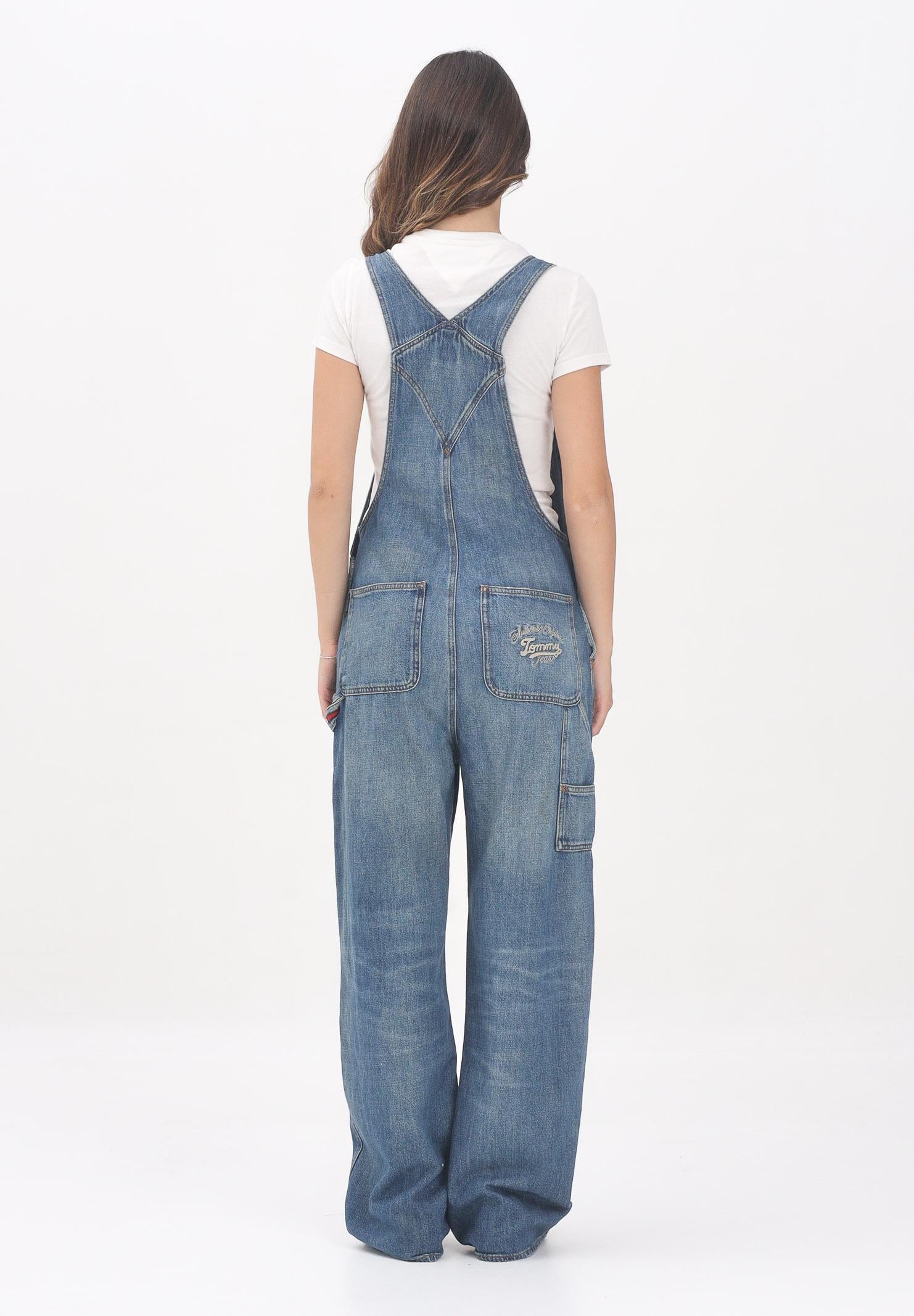 TOMMY JEANS Salopette in denim da donna DW0DW205291A5 TOMMY JEANS
