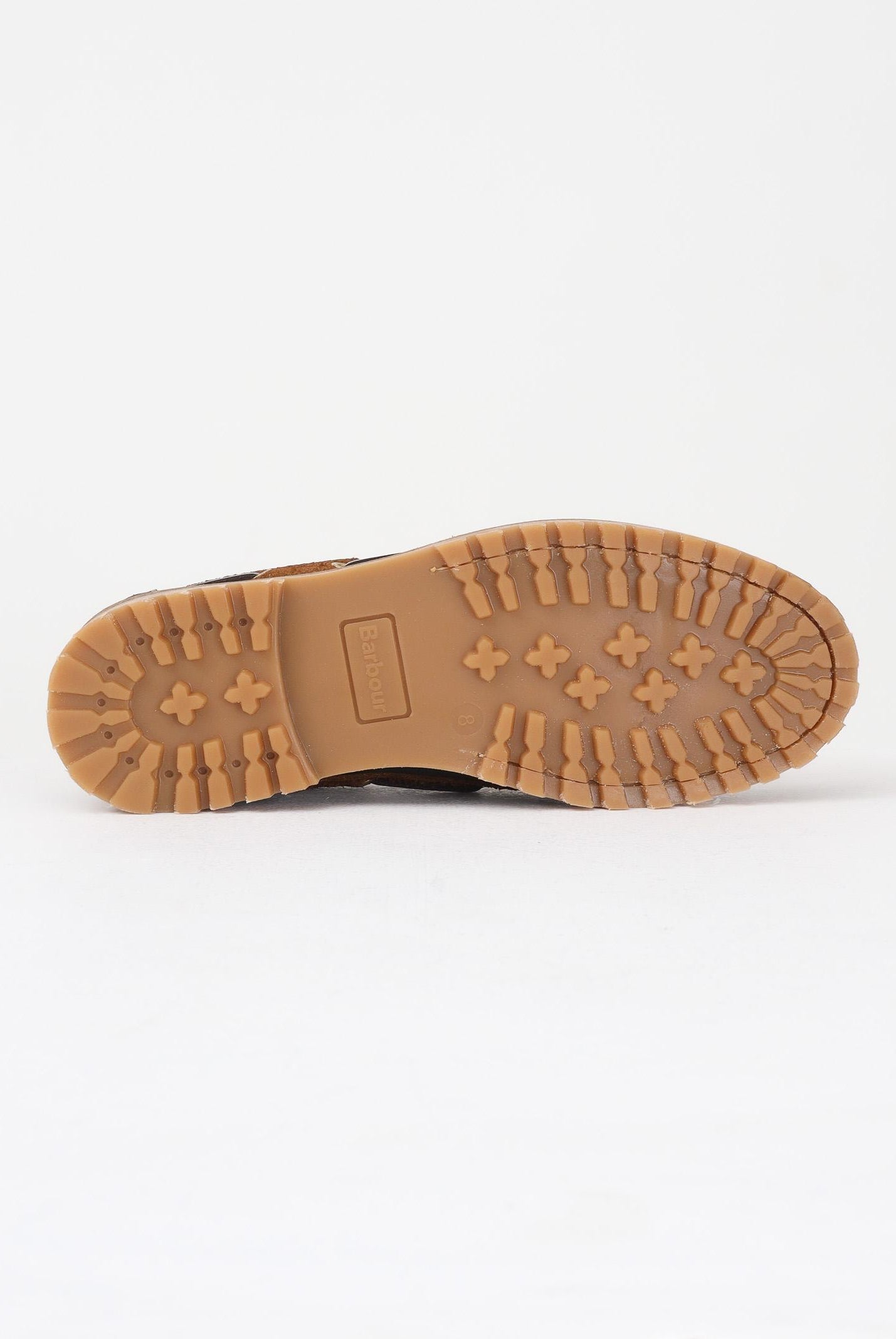 BARBOUR Mocassini Re-Engineered Deck verde e cuoio da uomo 252MMFO0795 OL37 BARBOUR