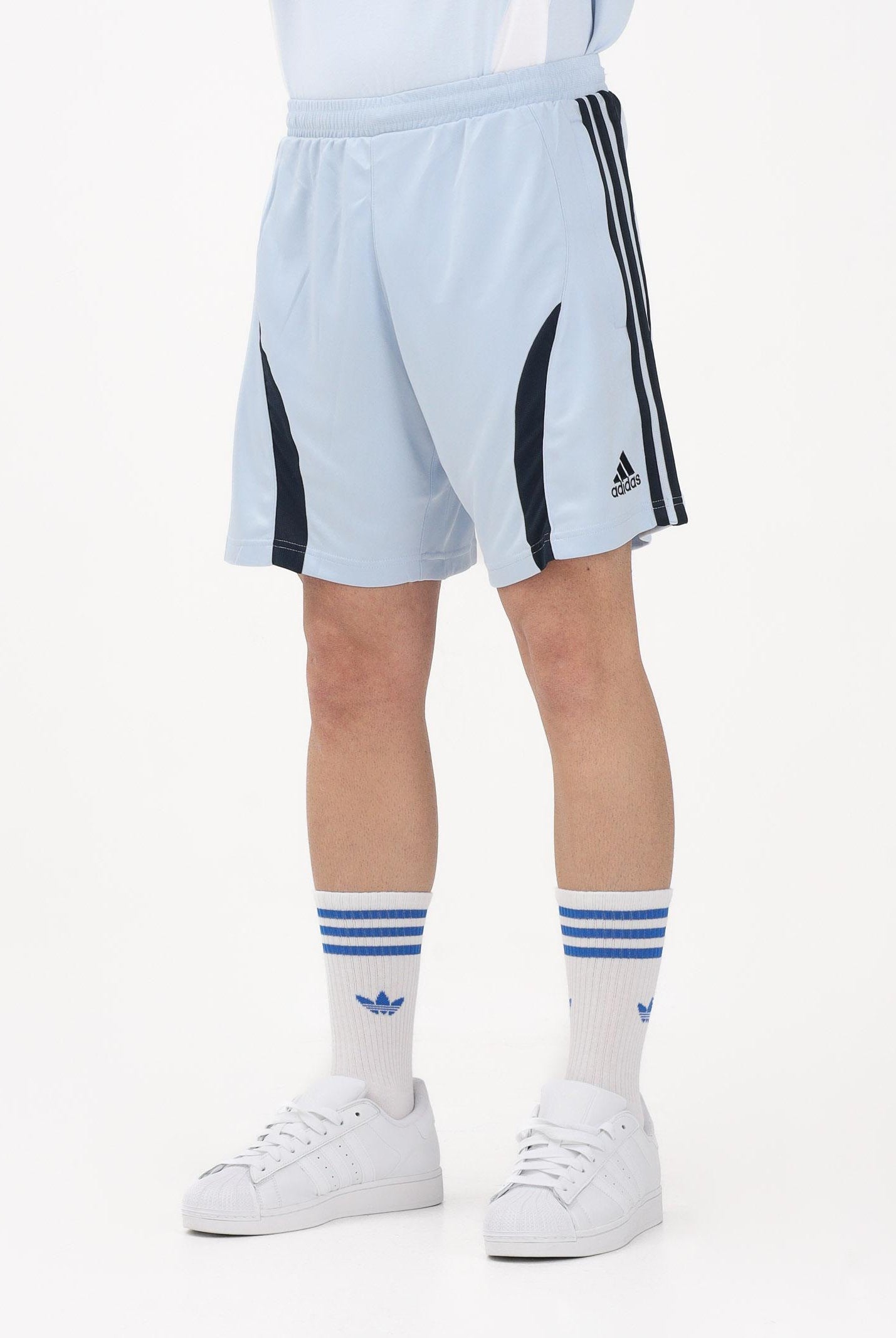ADIDAS ORIGINALS Shorts sportivo TEAMGEIST ADICOLOR celeste da uomo KD5869 . ADIDAS ORIGINALS