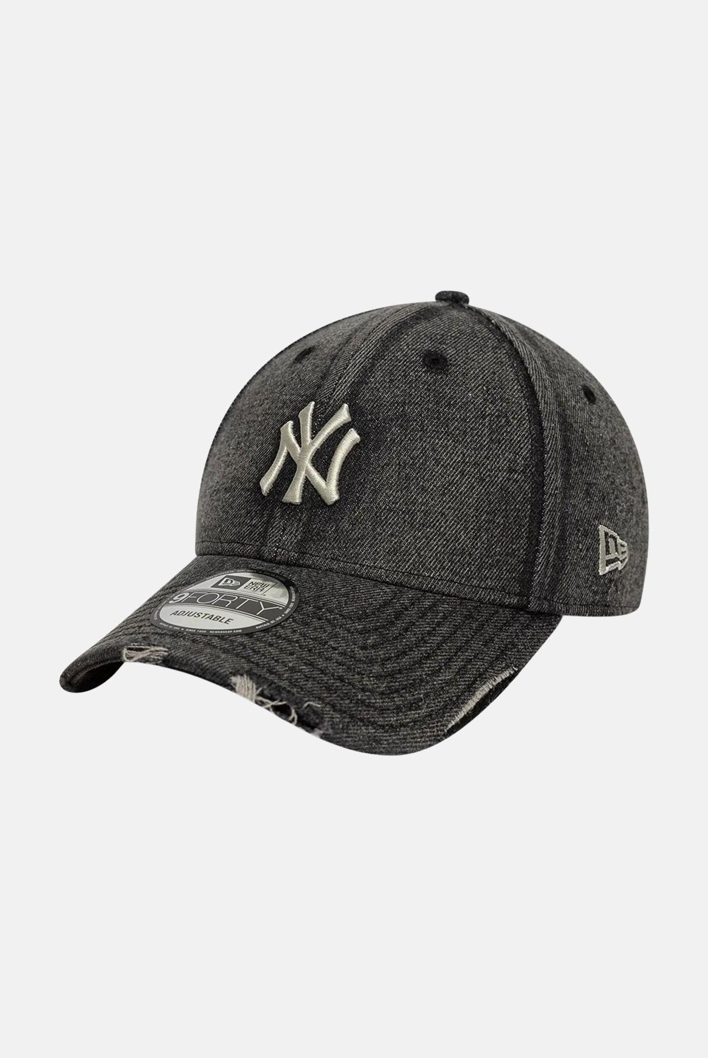 NEW ERA Cappello con visiera 9FORTY New York Yankees MLB nero per uomo e donna 60856239 . NEW ERA
