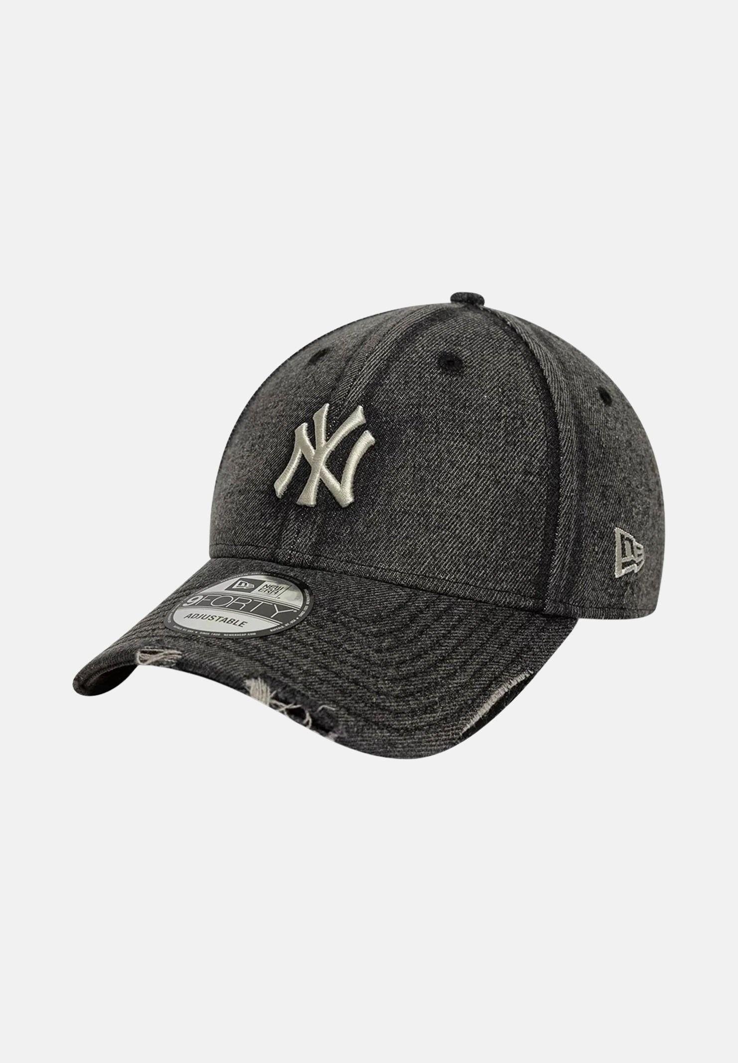NEW ERA Cappello con visiera 9FORTY New York Yankees MLB nero per uomo e donna 60856239 . NEW ERA