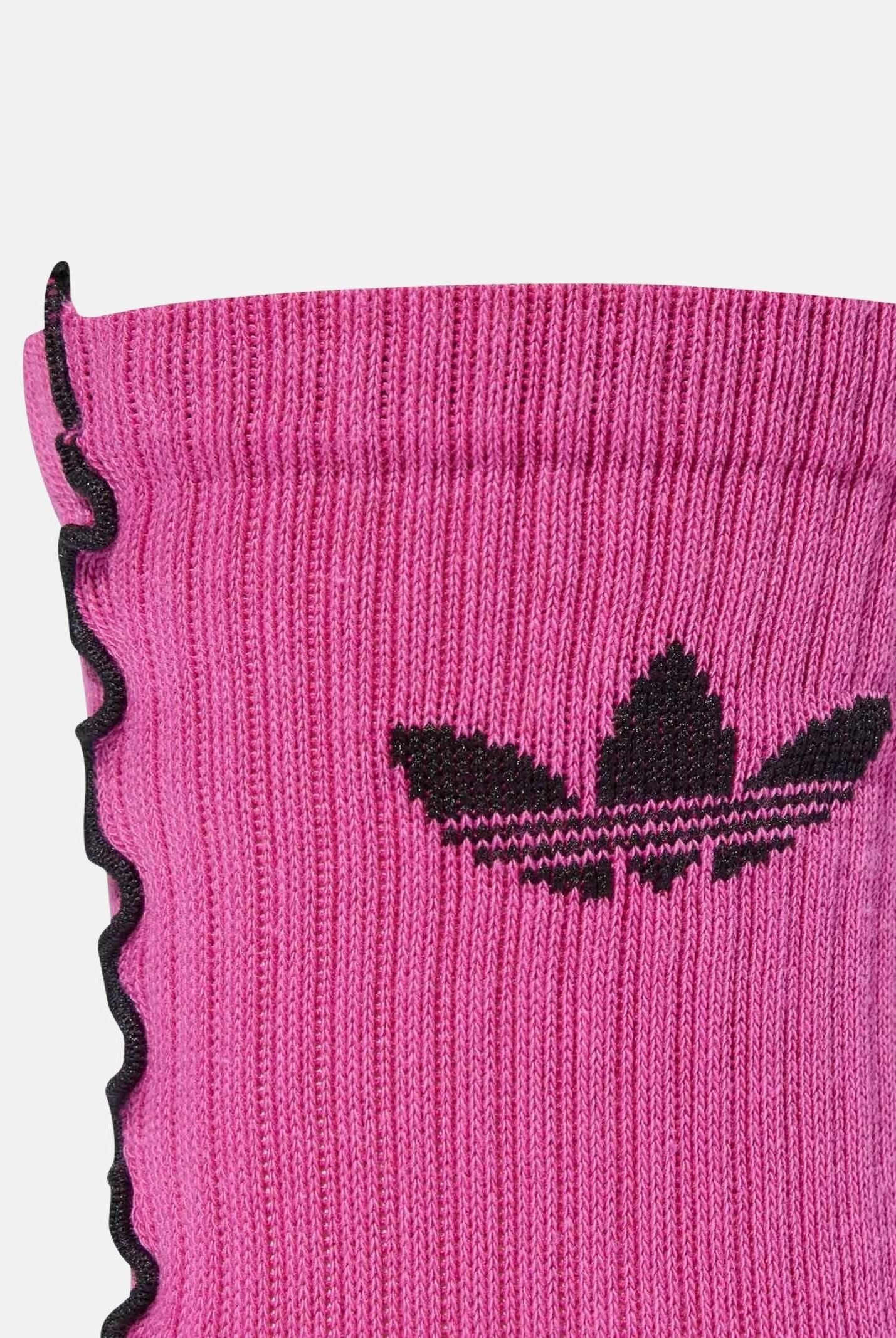 ADIDAS ORIGINALS Calzini (2paia) Ruffle Crew neri e fucsia da donna JX5210 , ADIDAS ORIGINALS