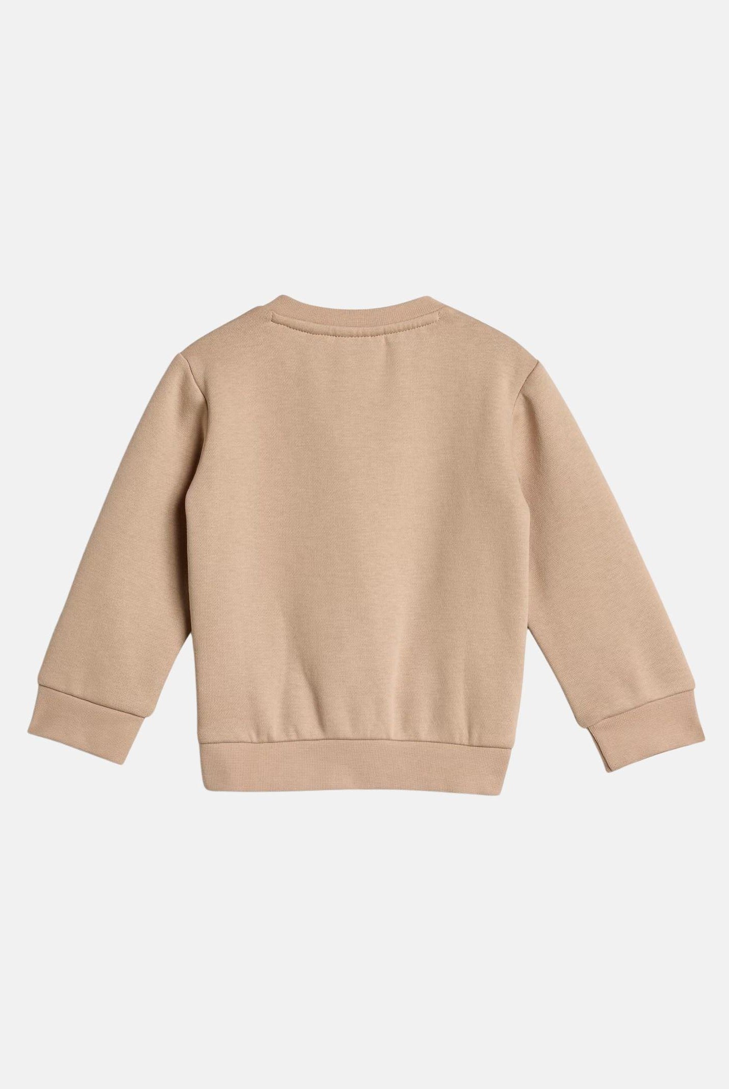 ADIDAS ORIGINALS Tuta CREW SET beige da neonato KV1743 . ADIDAS ORIGINALS