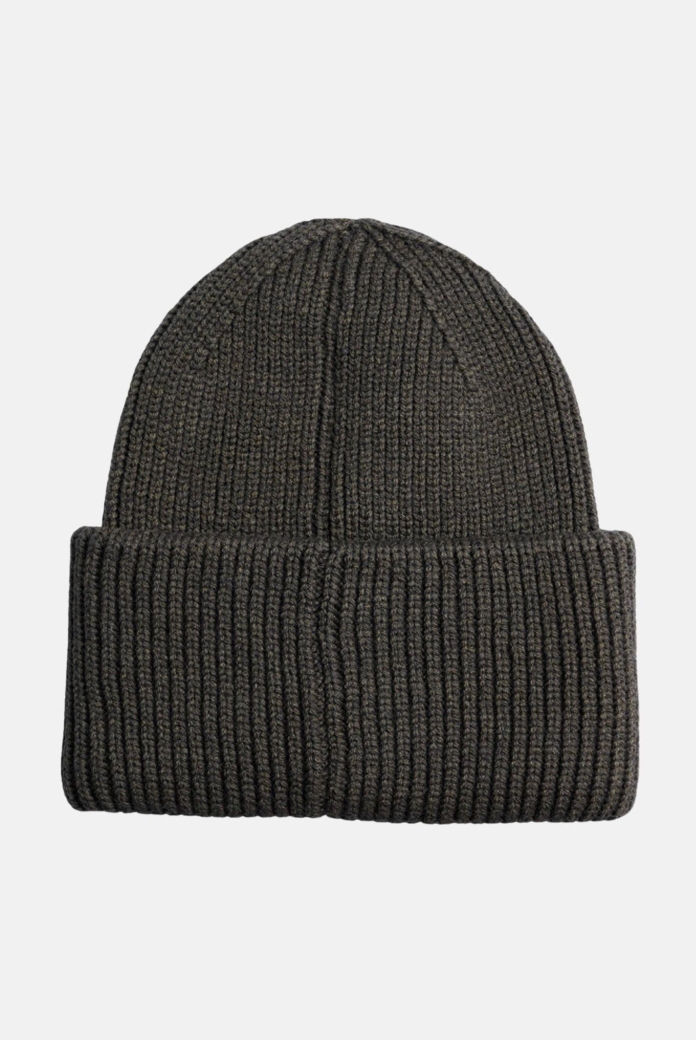 NAPAPIJRI Berretto di lana verde militare per uomo e donna con bandiera NP0A893PG0A1 NAPAPIJRI