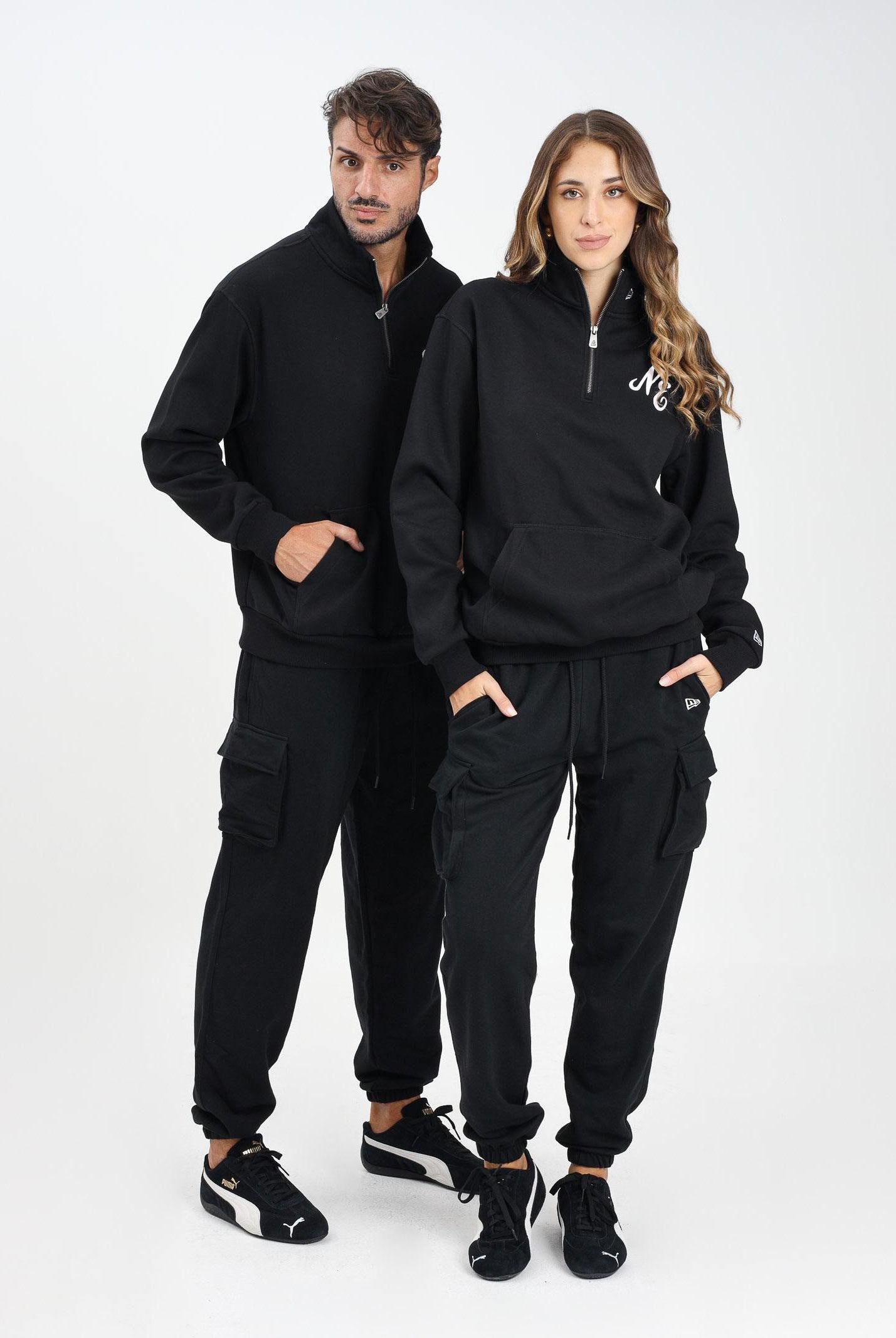 NEW ERA Pantalone sportivo New Era Cargo nero per uomo e donna 60684474 NEW ERA