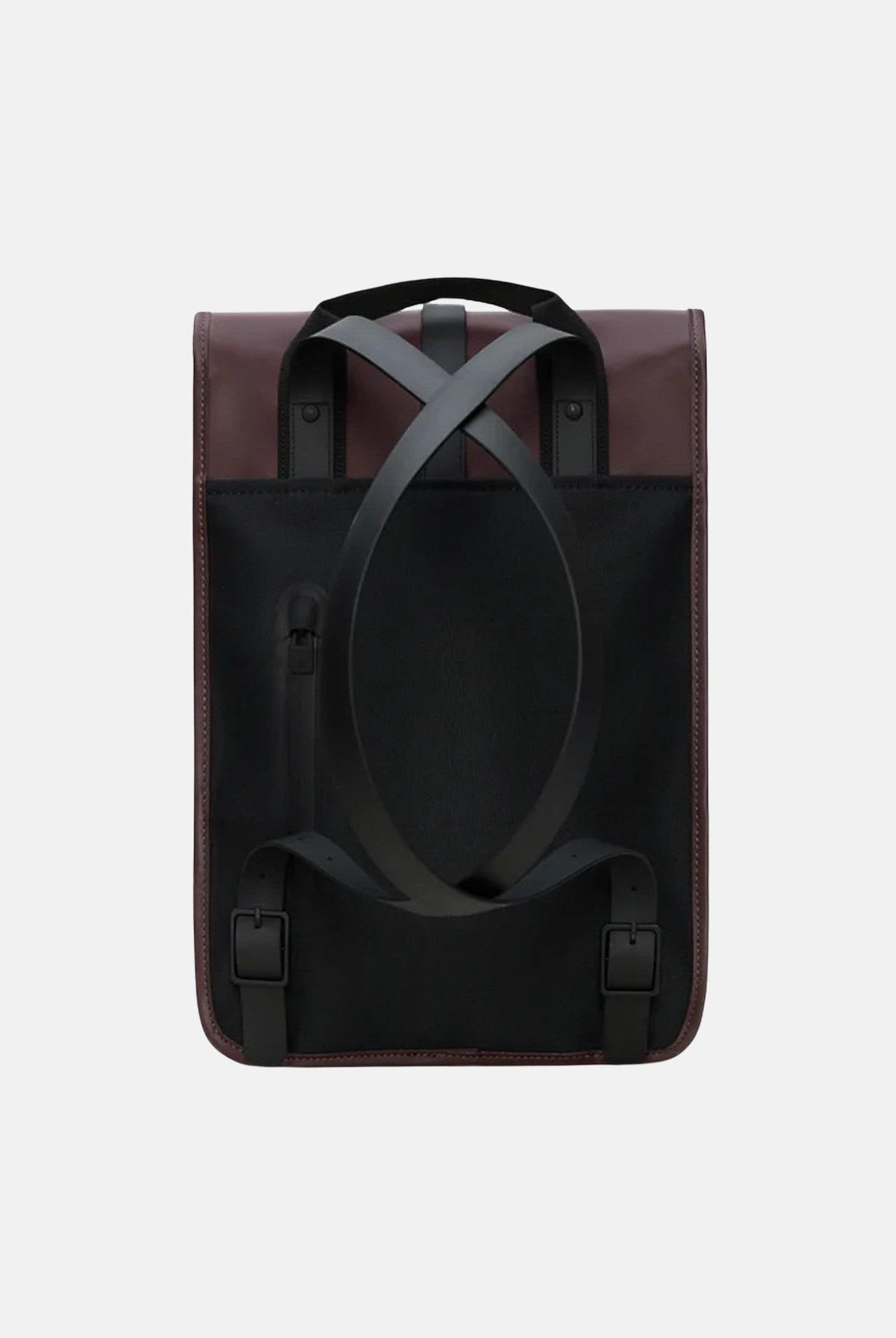 RAINS Zaino Puffed Backpack Mini bordeaux per uomo e donna RA13020 DEP RAINS