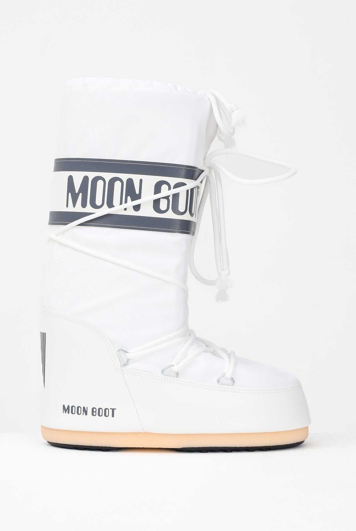 MOON BOOT Stivali da neve ICON bianchi per uomo e donna 80D1400440 A001 MOON BOOT