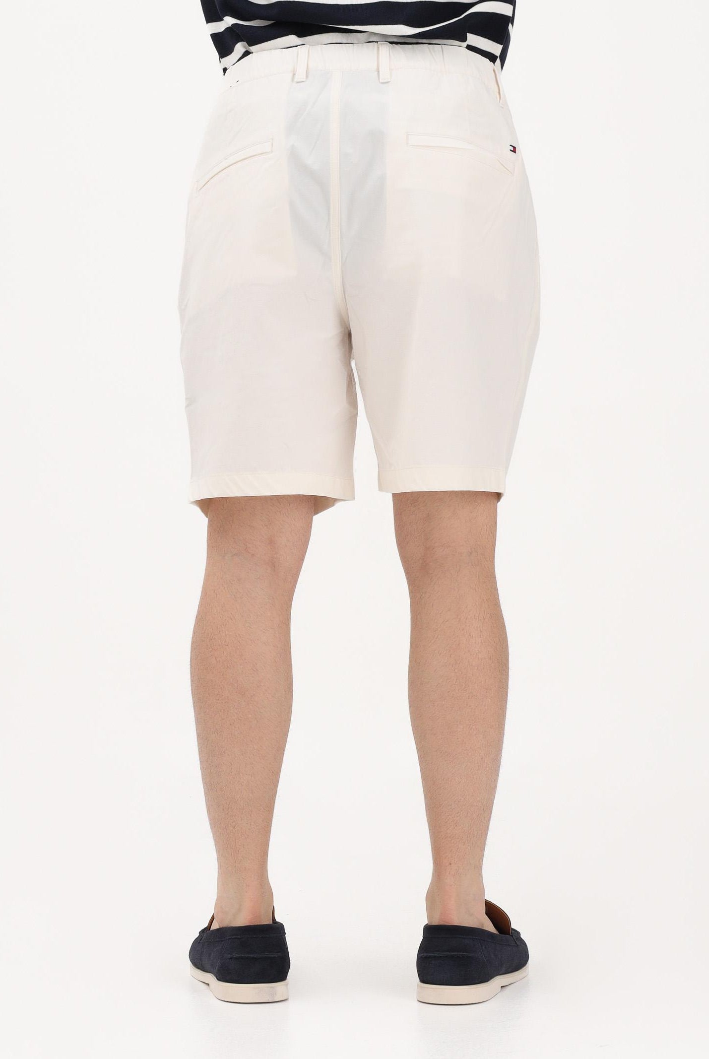 TOMMY HILFIGER Shorts panna da uomo MW0MW42354 Z00 TOMMY HILFIGER