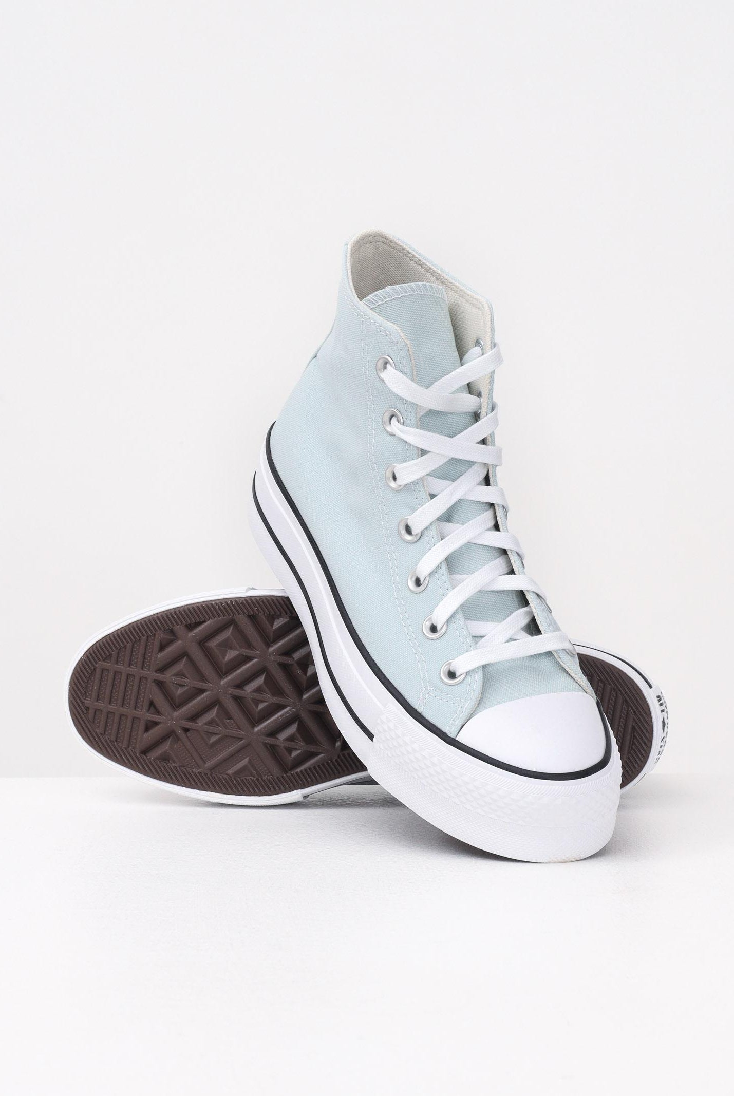 CONVERSE Sneakers Chuck Taylor All Star Platform verde acqua da donna A11873C CONVERSE