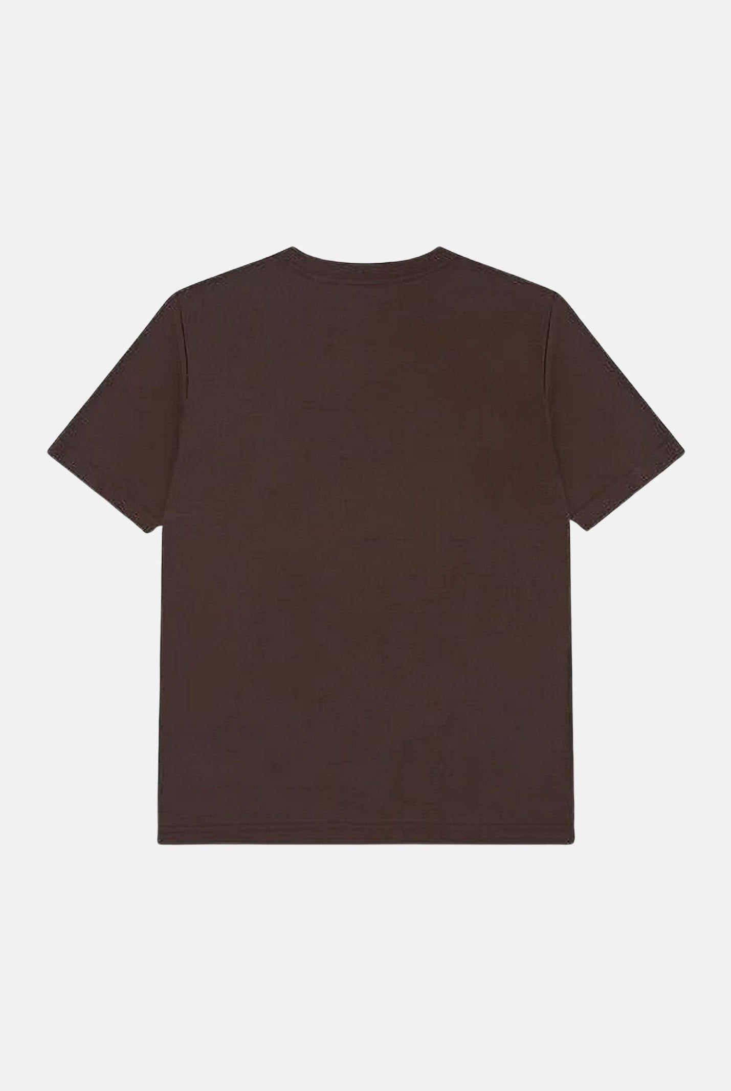 JORDAN T-shirt a manica corta marrone per bambino e bambina con ricamo Jumpman 95D266 X25 JORDAN