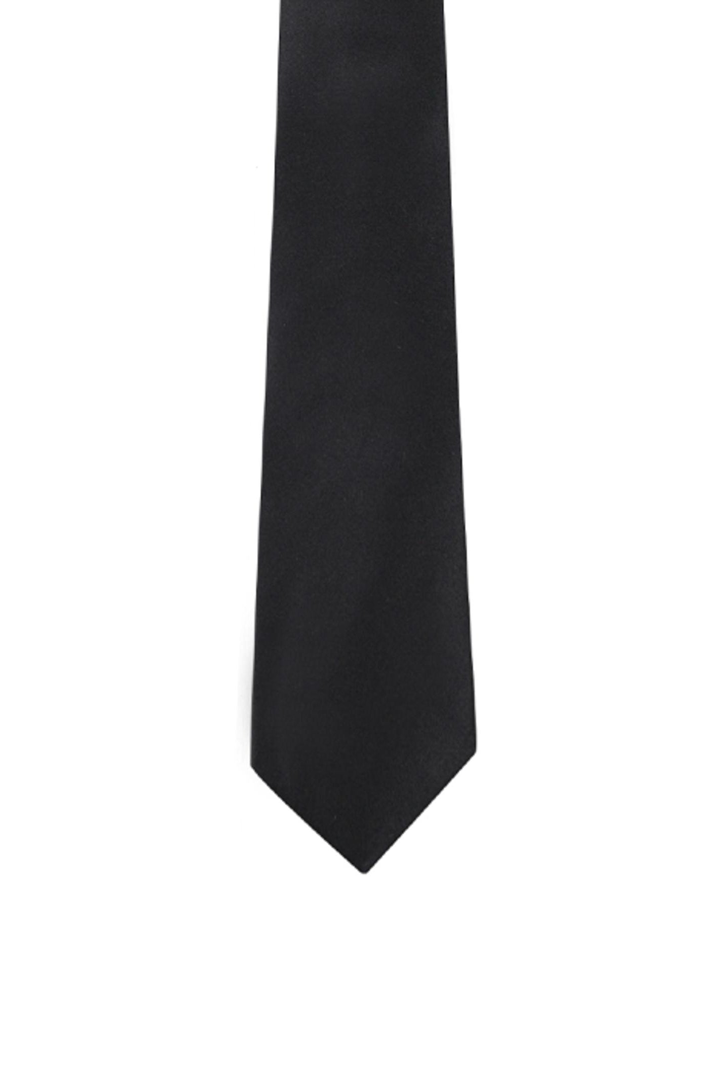 Cravatta in seta nera da uomo 1282/11C LANVIN