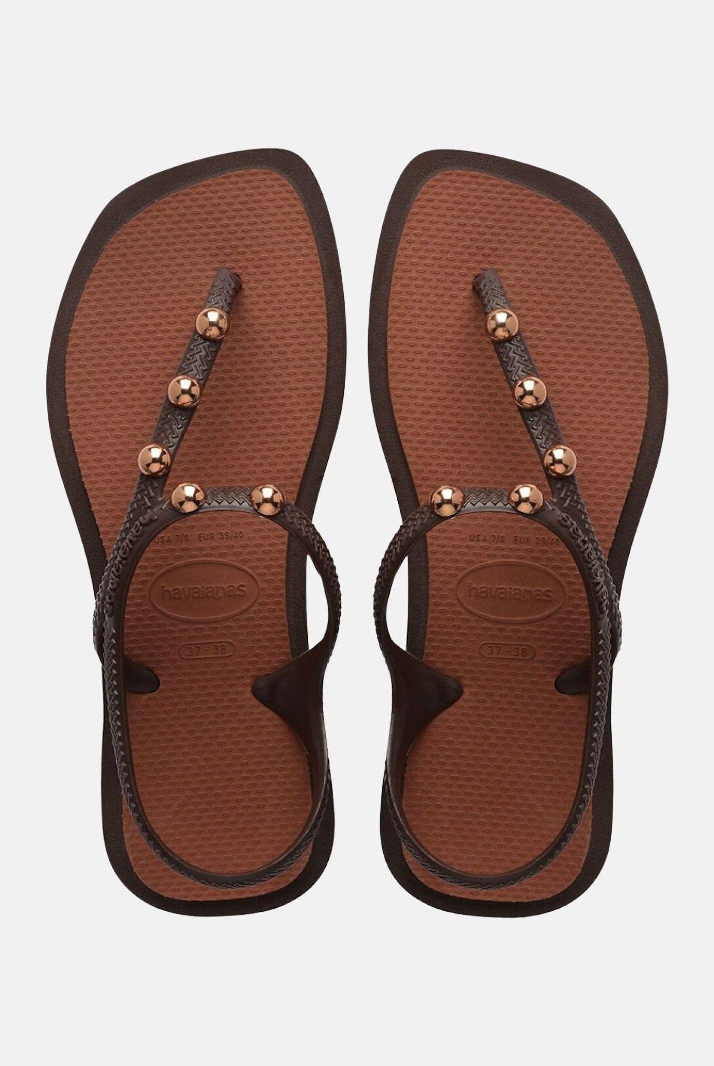 HAVAIANAS Sandali Flash Fusion marroni da donna 4150244 7909 HAVAIANAS