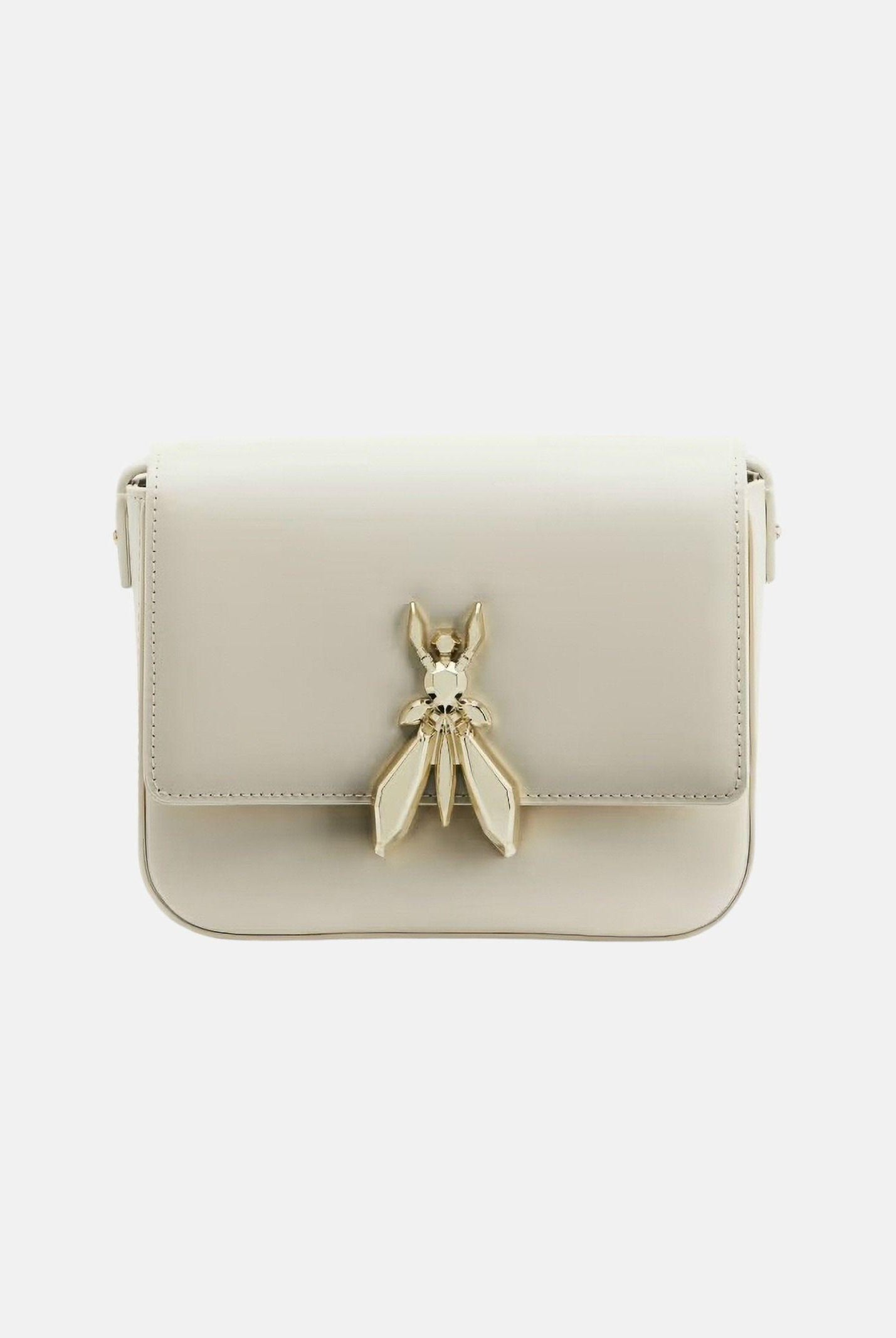 PATRIZIA PEPE Borsa a tracolla Essential Fly panna da donna 8B0303L061 W405 PATRIZIA PEPE