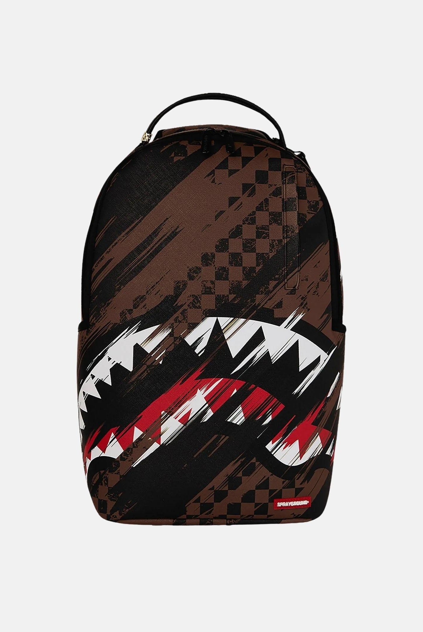 SPRAYGROUND Zaino Smeared Grunge marrone e nero per uomo e donna 910B8556NSZ . SPRAYGROUND