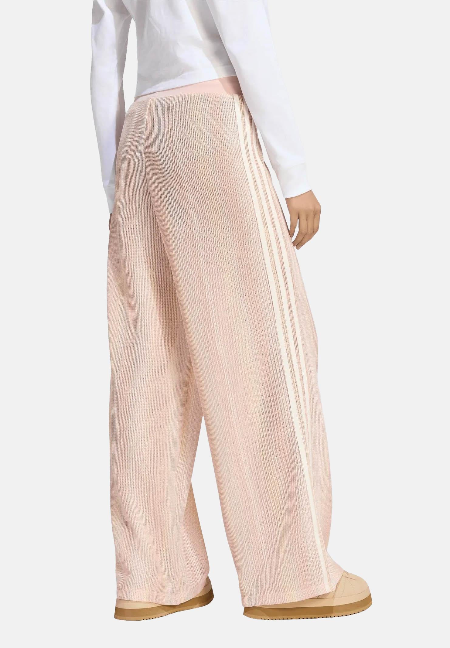 ADIDAS ORIGINALS Pantalone sportivo SUMMER GLOW KNITTED FIREBIRD rosa da donna KY2037 . ADIDAS ORIGINALS