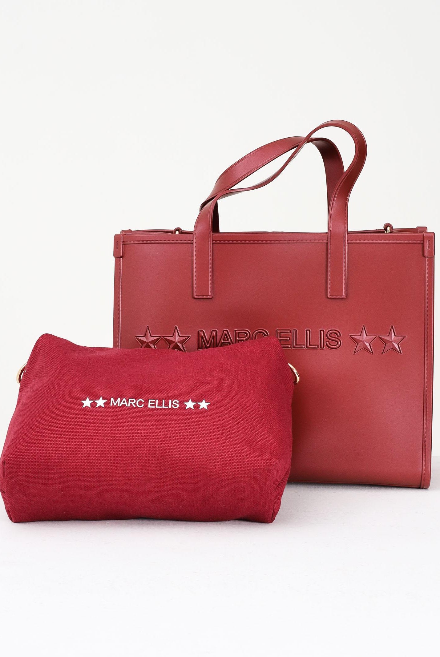 MARC ELLIS Shopper Flat Go rossa da donna FLAT-GO REDALIGO MARC ELLIS