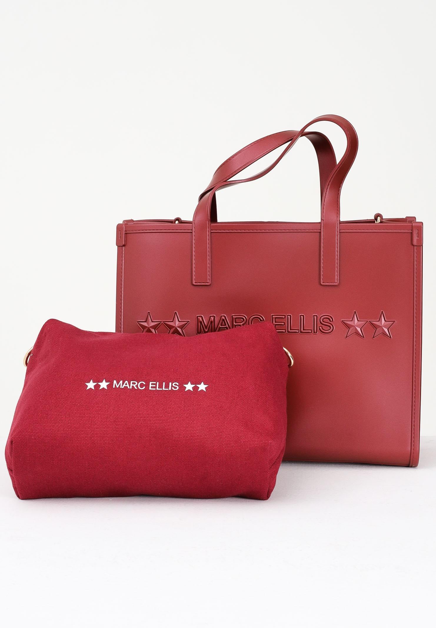 MARC ELLIS Shopper Flat Go rossa da donna FLAT-GO REDALIGO MARC ELLIS