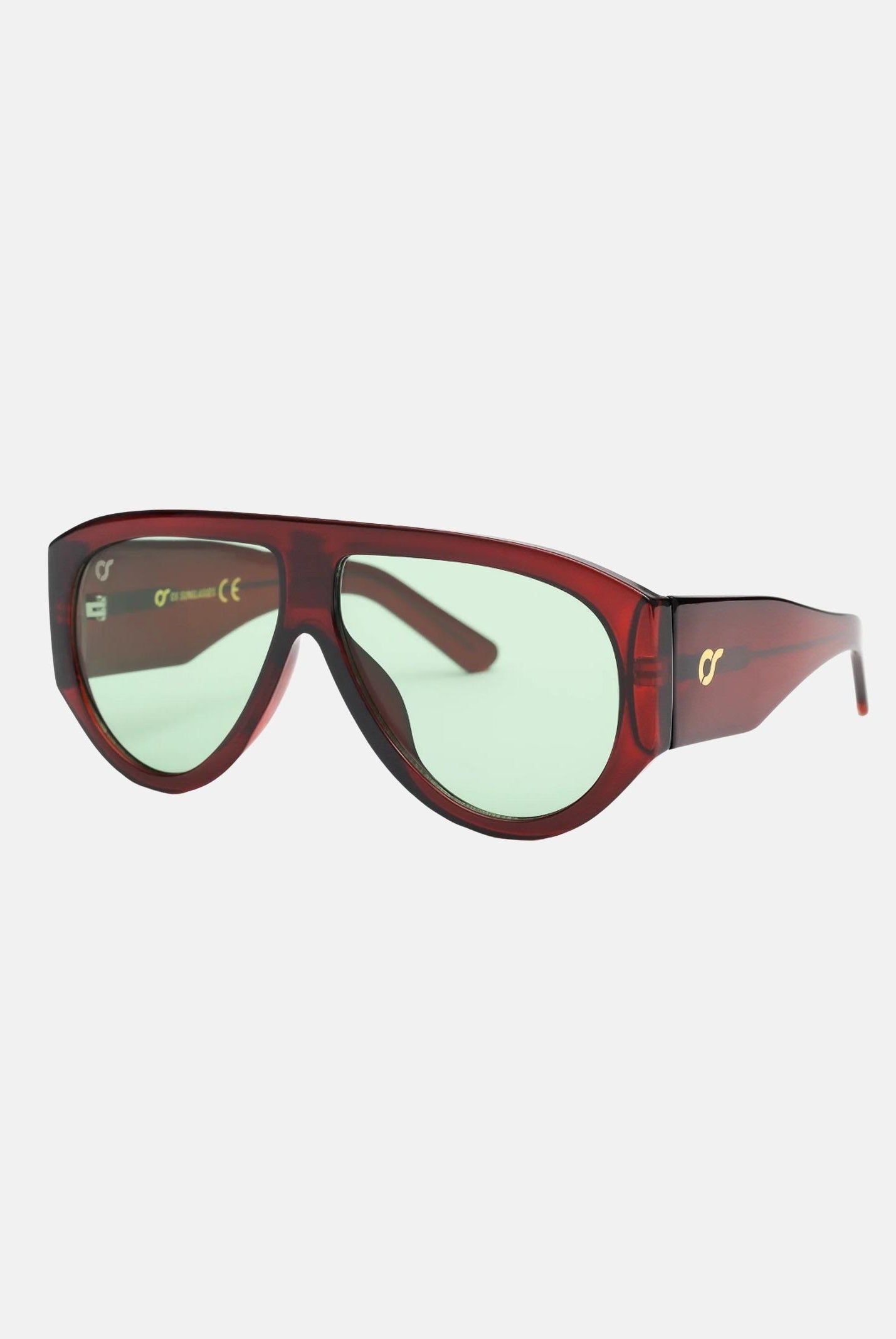 OS SUNGLASSES Occhiali da sole color vino per uomo e donna modello Venezia OS2052 C04 OS SUNGLASSES