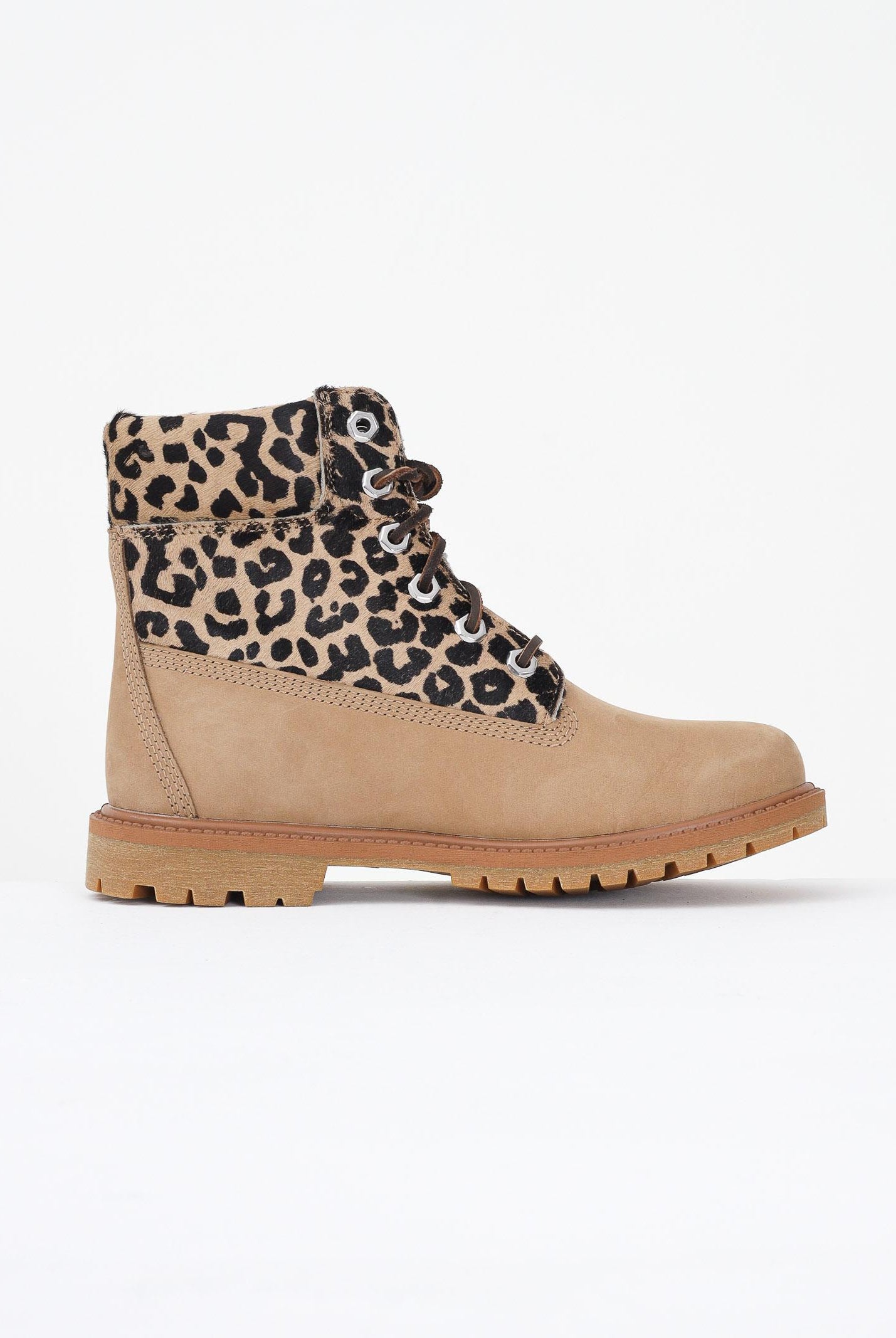 TIMBERLAND Anfibi Timberland® Premium 6-Inch beige e animalier da donna TB0A5M5NEN31 . TIMBERLAND