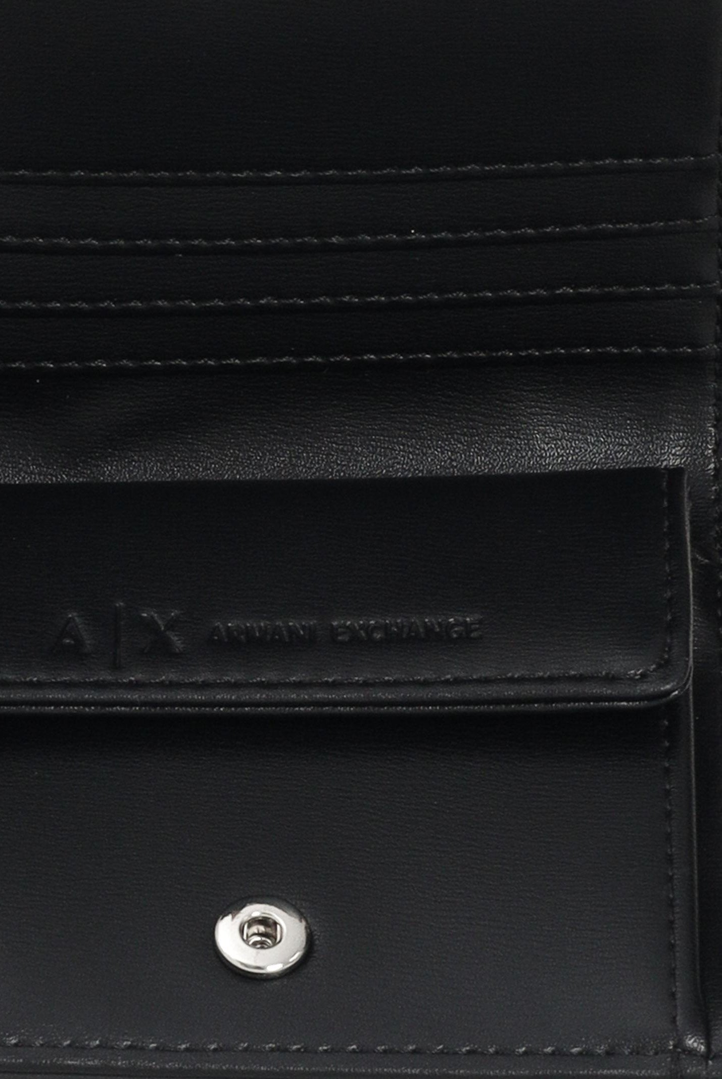 ARMANI EXCHANGE Portafogli nero da donna con logo XW000360AF12039 UC001 ARMANI EXCHANGE