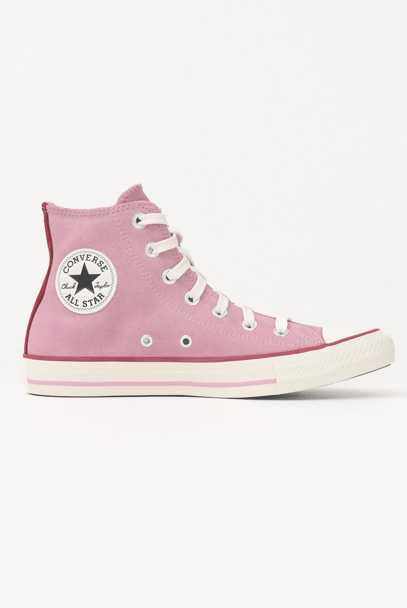 CONVERSE Sneakers Chuck Taylor All Star Contrast Suede rosa da donna A16608C  CONVERSE