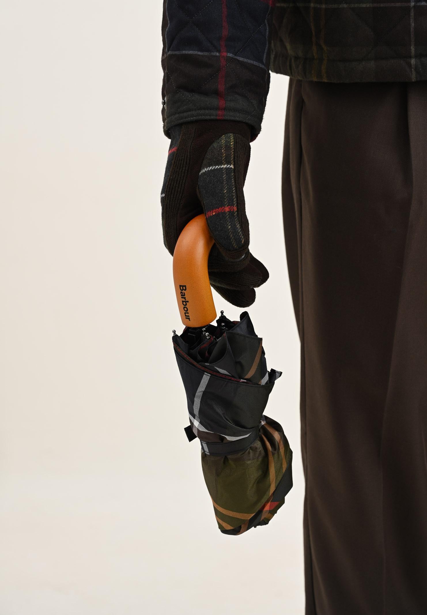 BARBOUR Ombrello Tartan mini per uomo e donna 242-UAC0201UAC TN11 BARBOUR