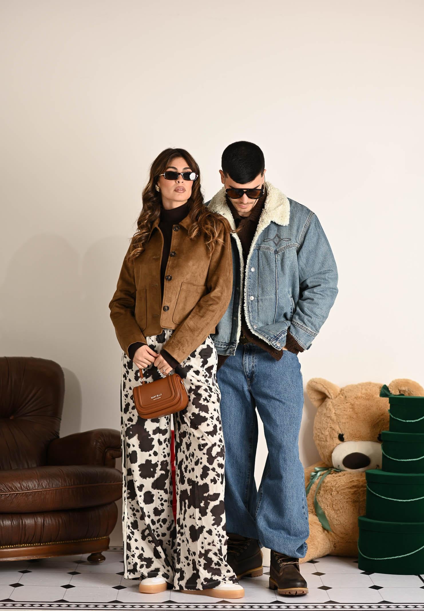 LEVI'S® Montone Western Sherpa Trucker in denim chiaro da uomo 002WX-0001 . LEVI'S®