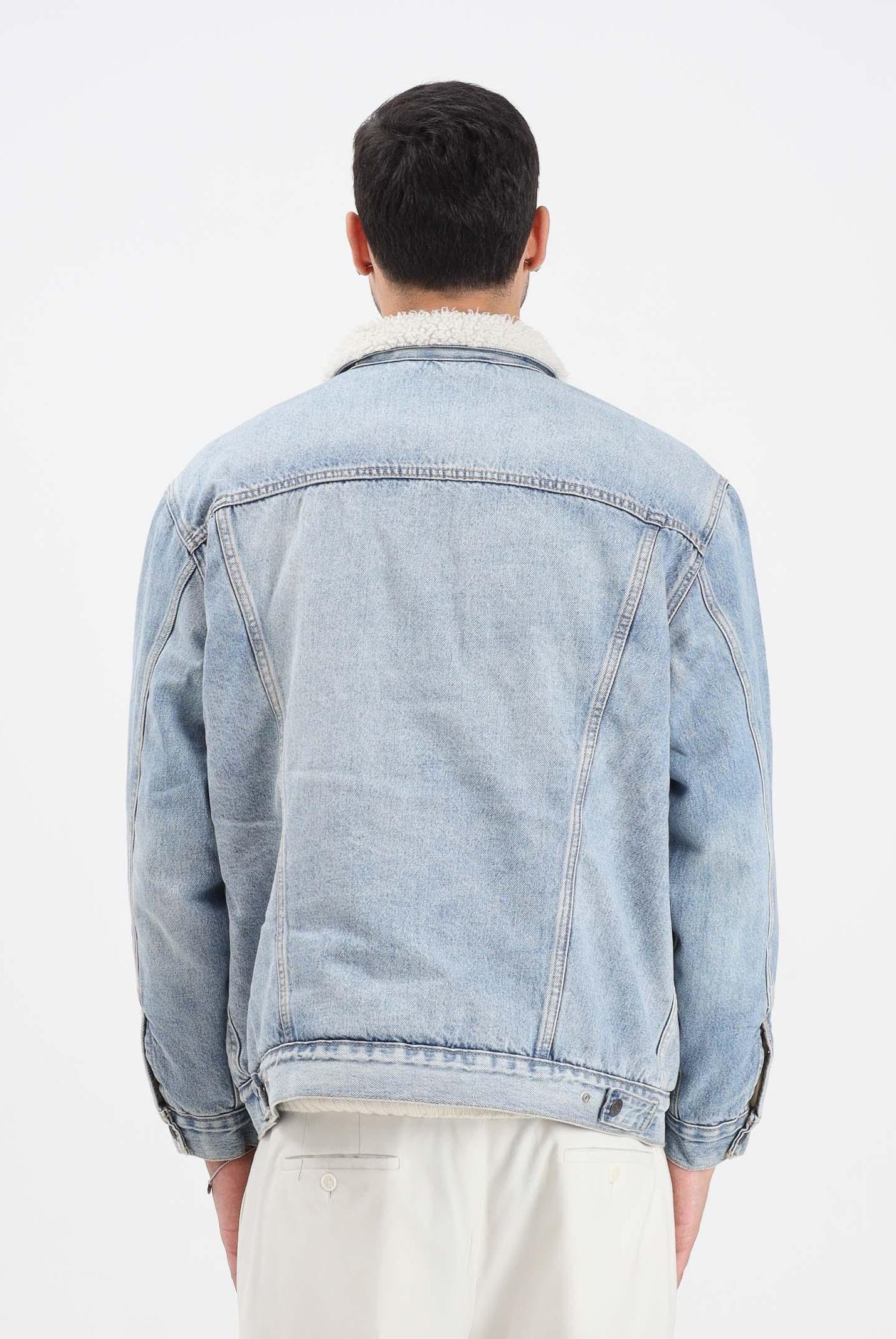 LEVI'S® Montone Relaxed Sherpa in denim chiaro da uomo A5784-0026 LEVI'S®