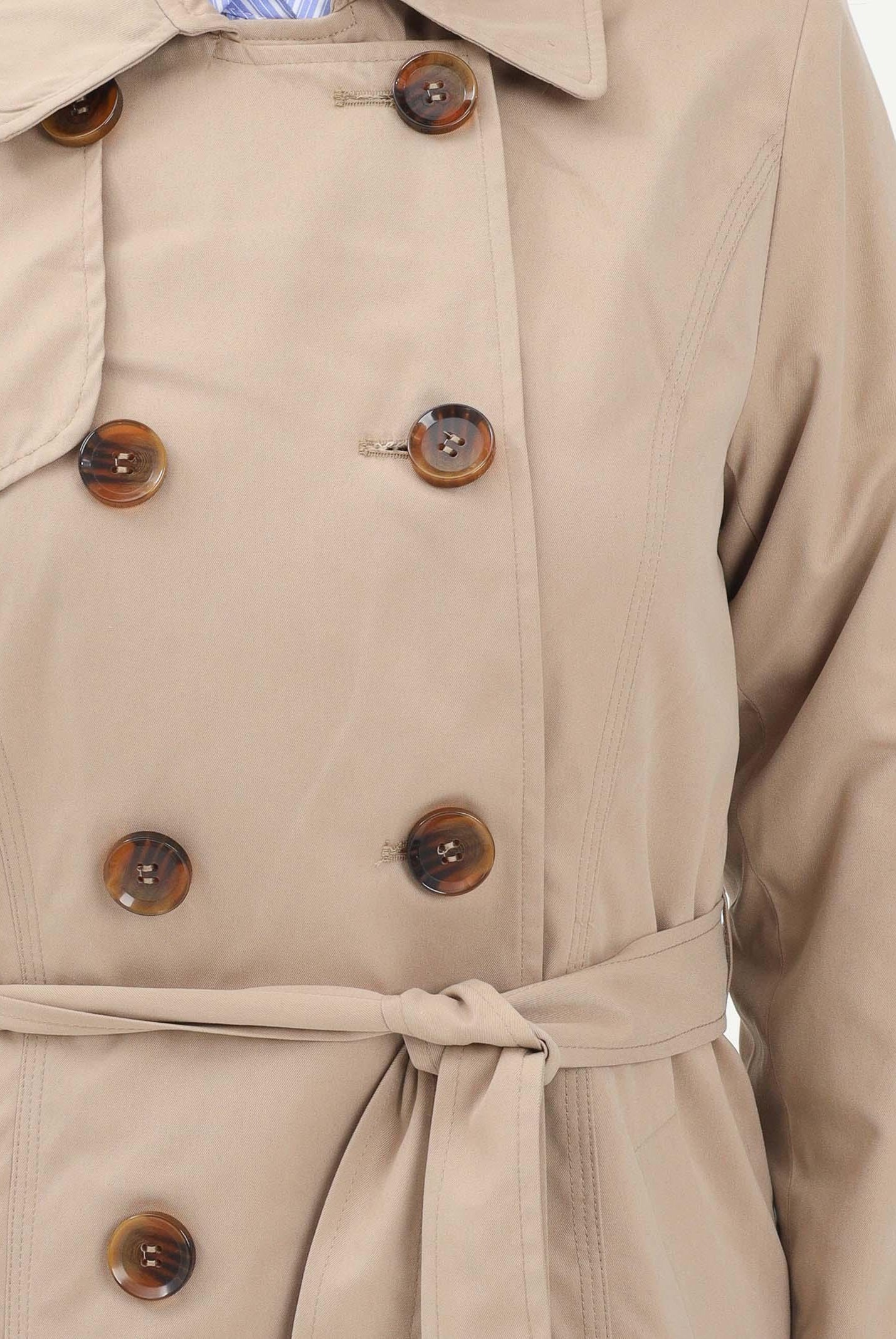 ONLY Trench beige da donna 15191821 GIRO ONLY