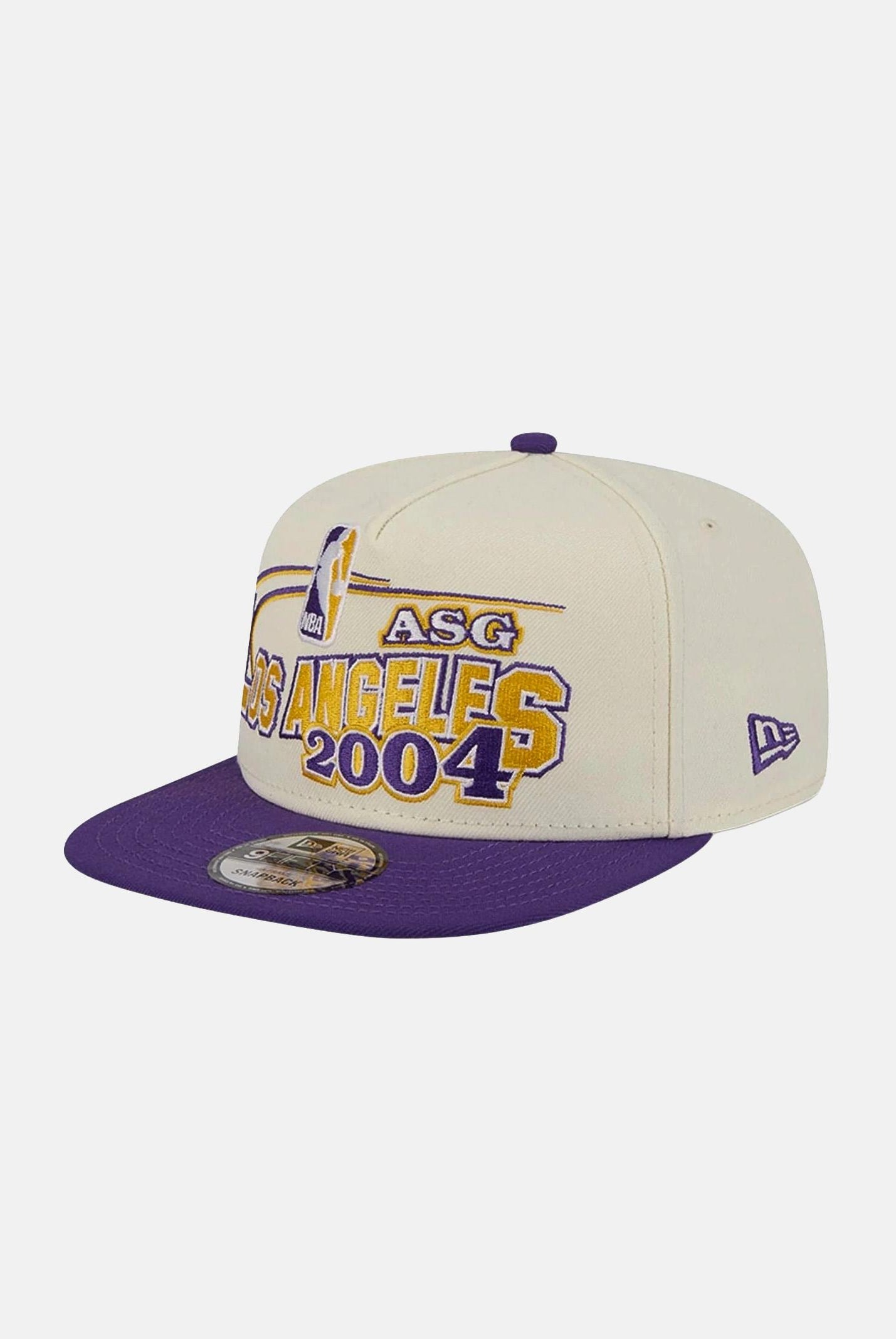 NEW ERA Cappello con visiera 9FIFTY A-Frame LA Lakers NBA Hardwood Classic All Star Game panna per uomo e donna 60856467 . NEW ERA