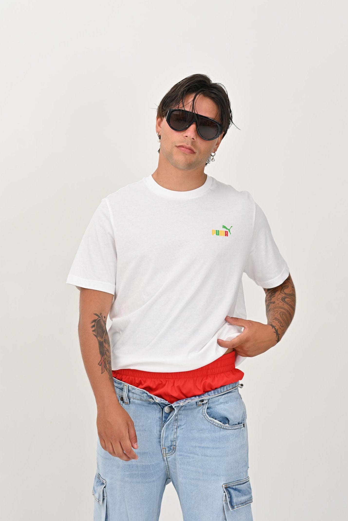 OS SUNGLASSES Occhiali da sole neri per uomo e donna modello Venezia OS2052 C02 OS SUNGLASSES