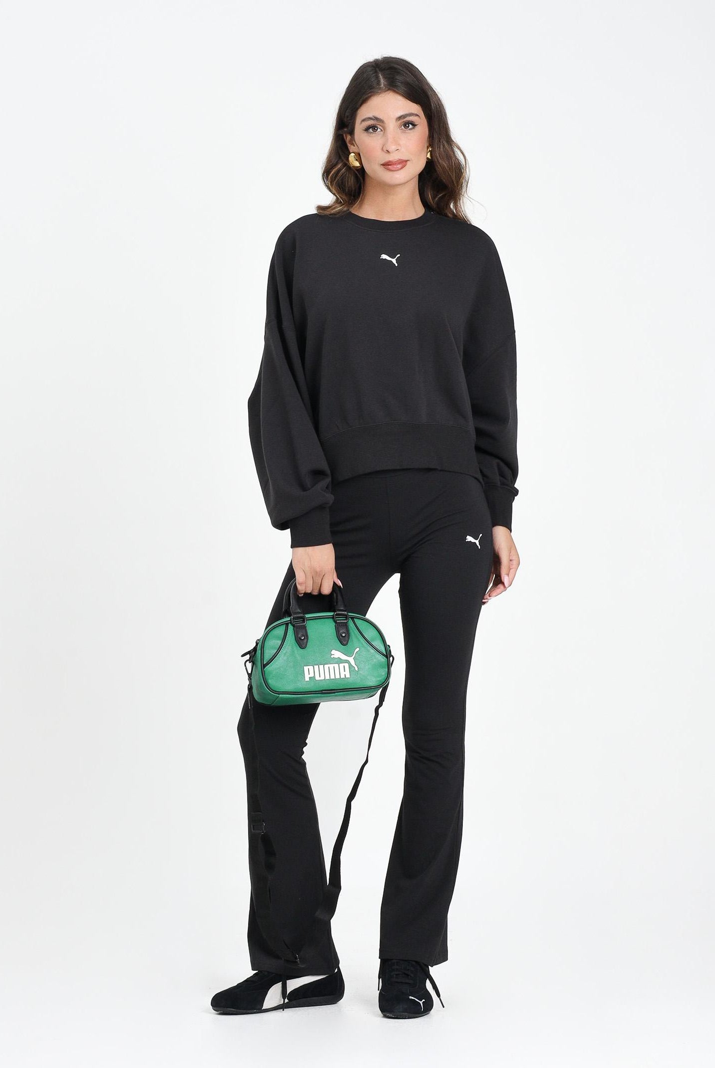 PUMA Leggings sportivo ESS nero da donna 631542 01 PUMA