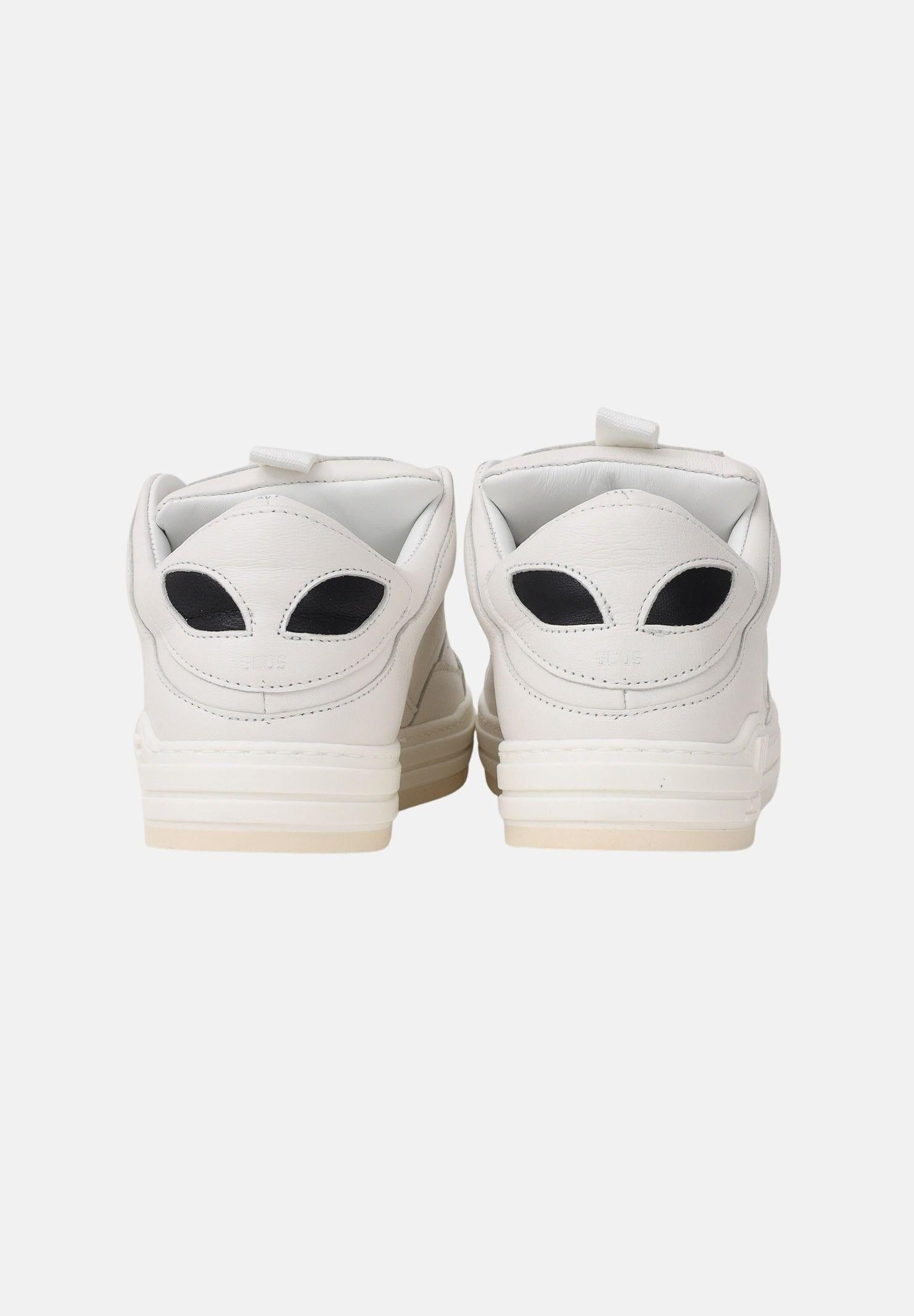 GCDS Sneakers bianche da uomo con logo GCU1136 034 GCDS