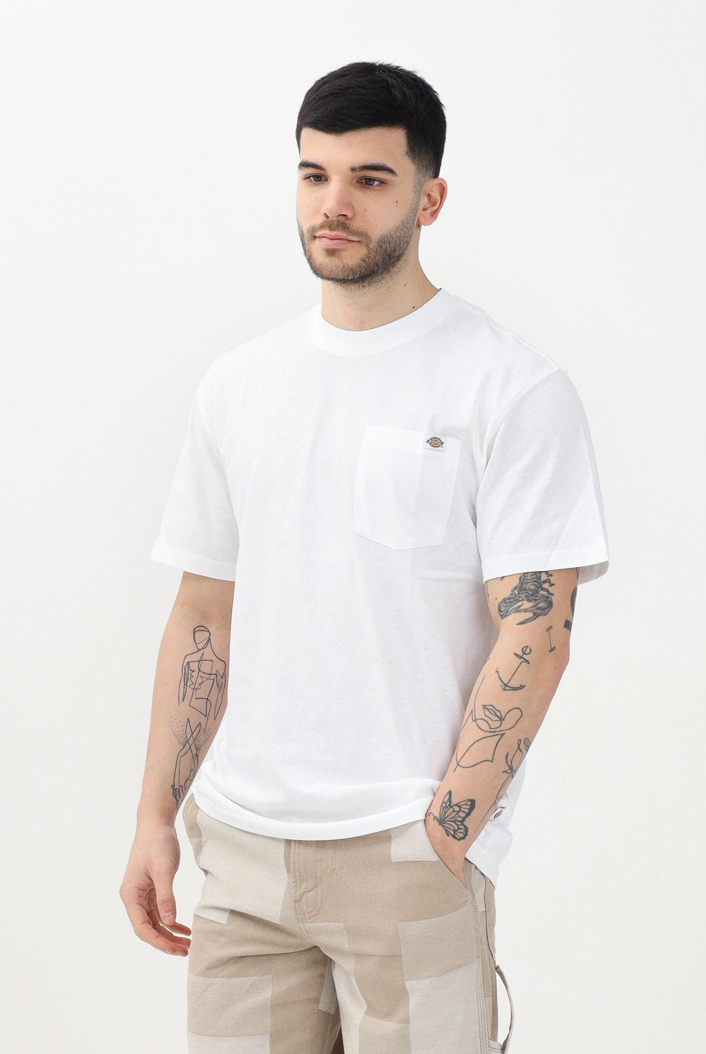 DICKIES T-shirt a manica corta Luray bianca da uomo DK0A4YFCWHX1 DIckies