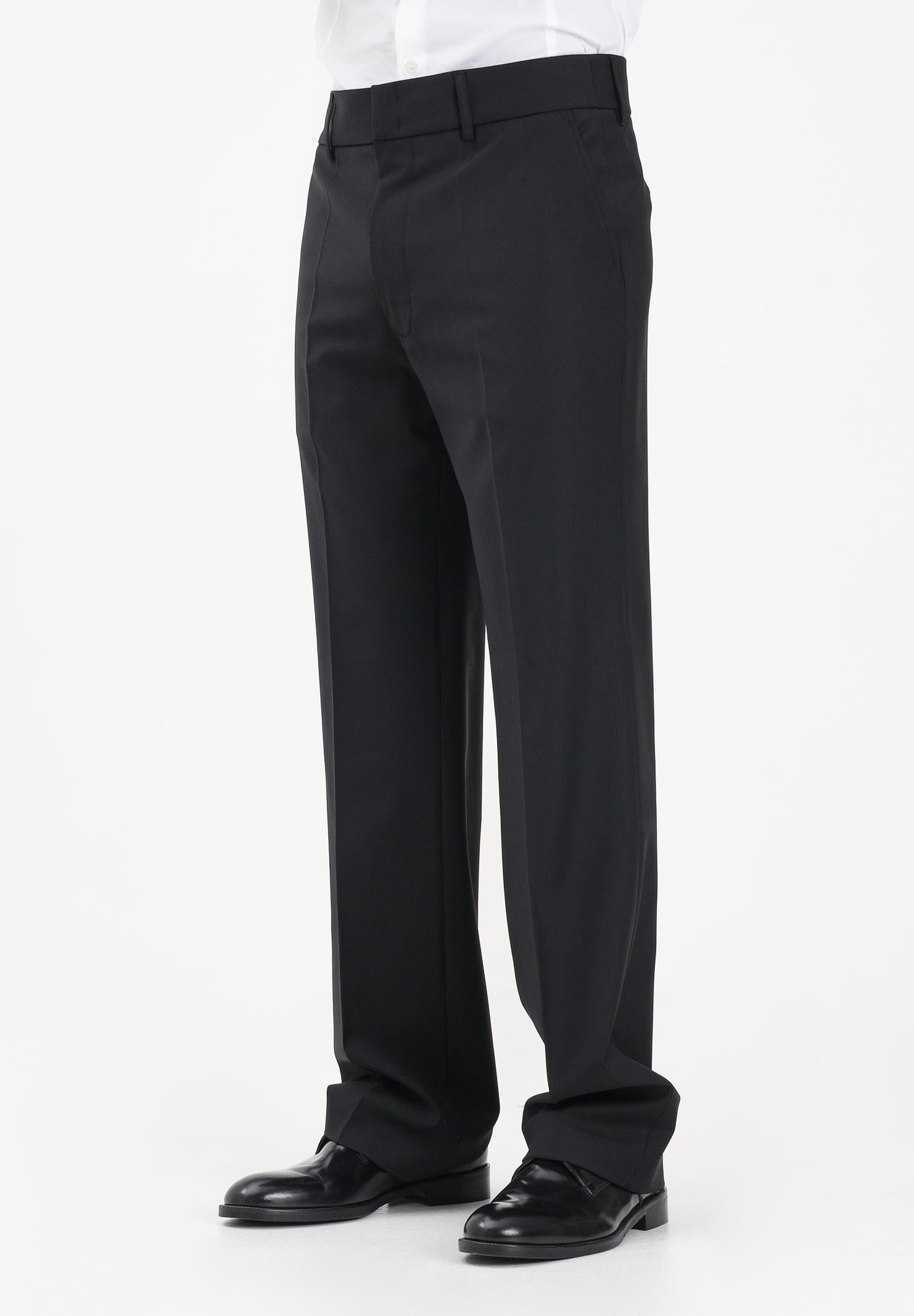 PATRIZIA PEPE Pantalone elegante (IM)PERFECTION nero da uomo 5P507RA1WK K102 PATRIZIA PEPE