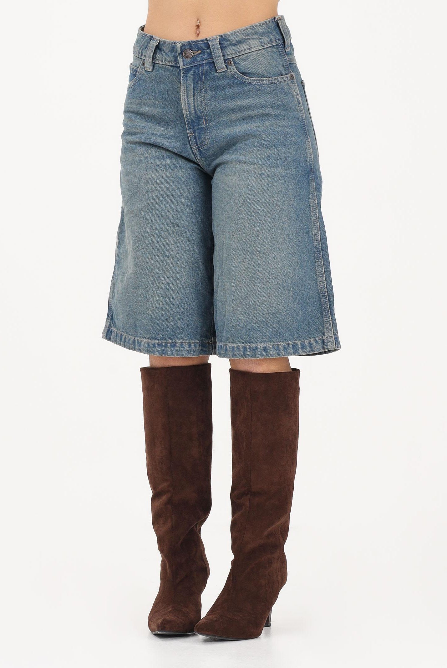 DICKIES Bermuda 957 13-Inch in denim vintage da donna DK0A88JSL231 . DIckies