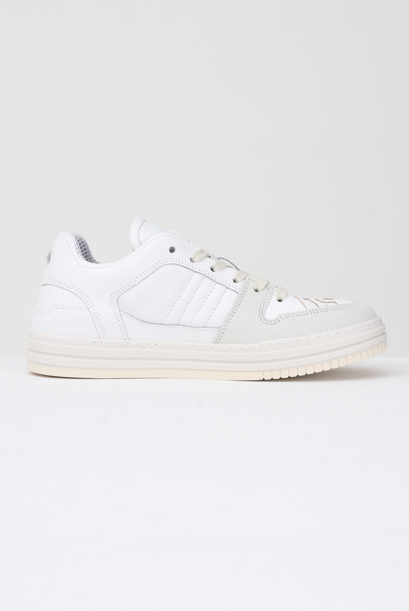 GCDS Sneakers bianche da uomo con logo GCU1008 318 GCDS