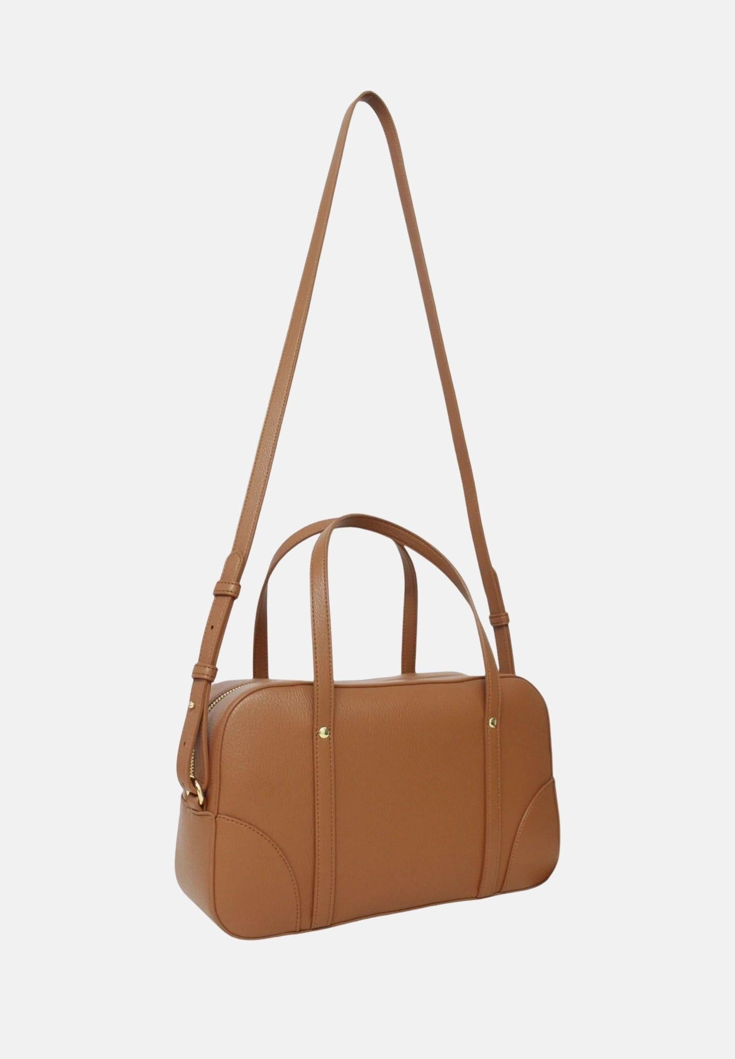 ARMANI EXCHANGE Borsa a mano cuoio da donna con fibbia logo XW002610AF15632 U6119 ARMANI EXCHANGE