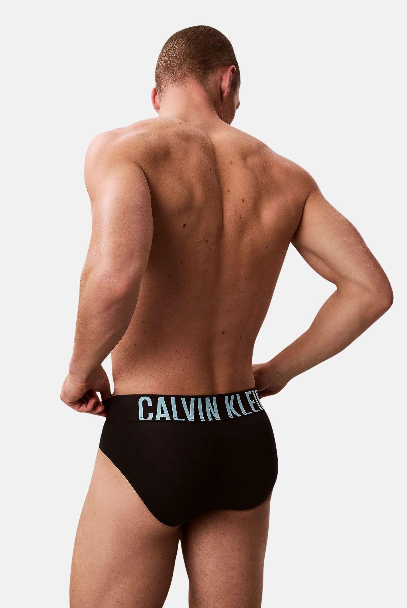 CALVIN KLEIN Set da 3 slip neri da uomo 000NB3607A 54L CALVIN KLEIN