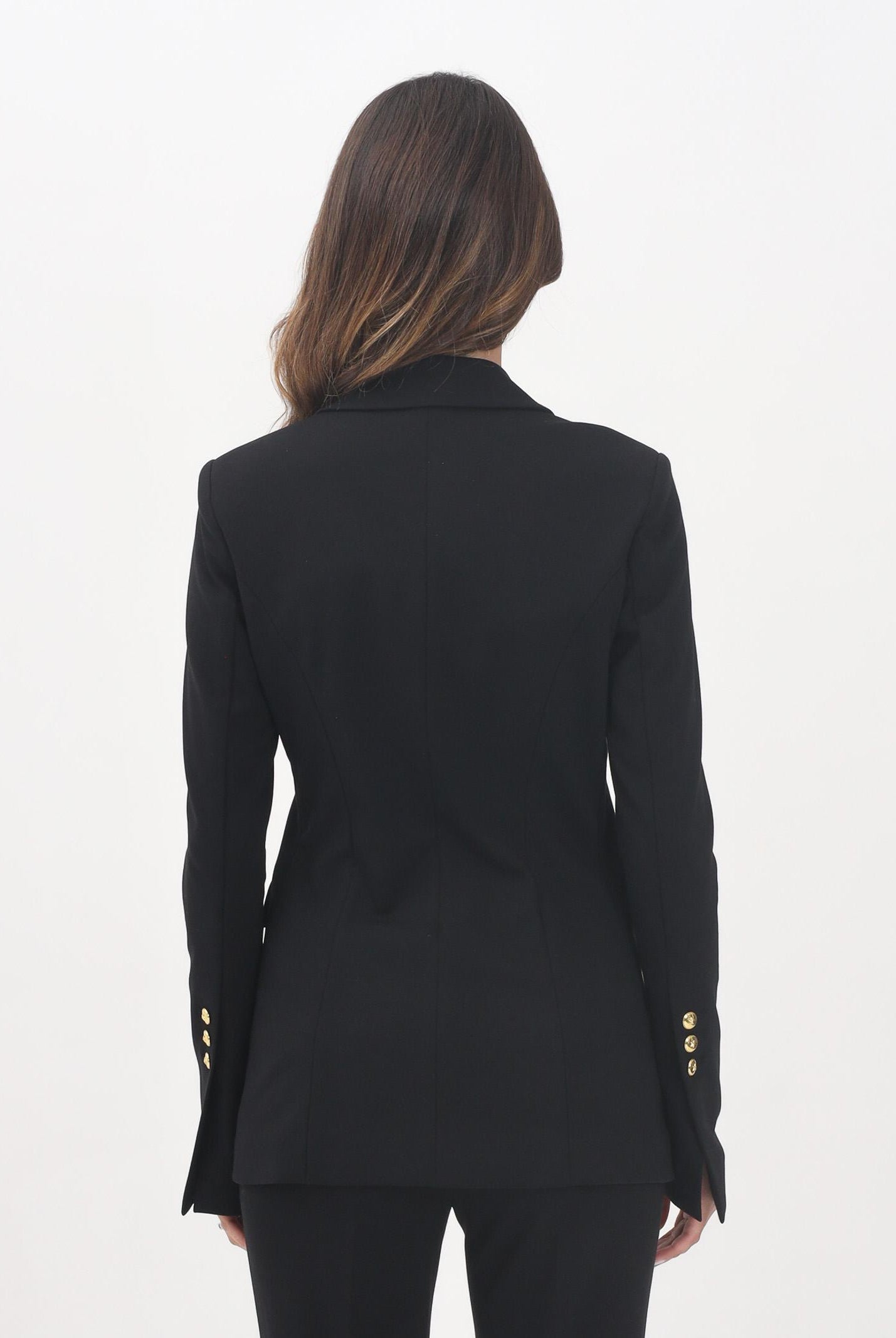 PINKO Giacca doppiopetto nera da donna 105573A24C Z99 PINKO