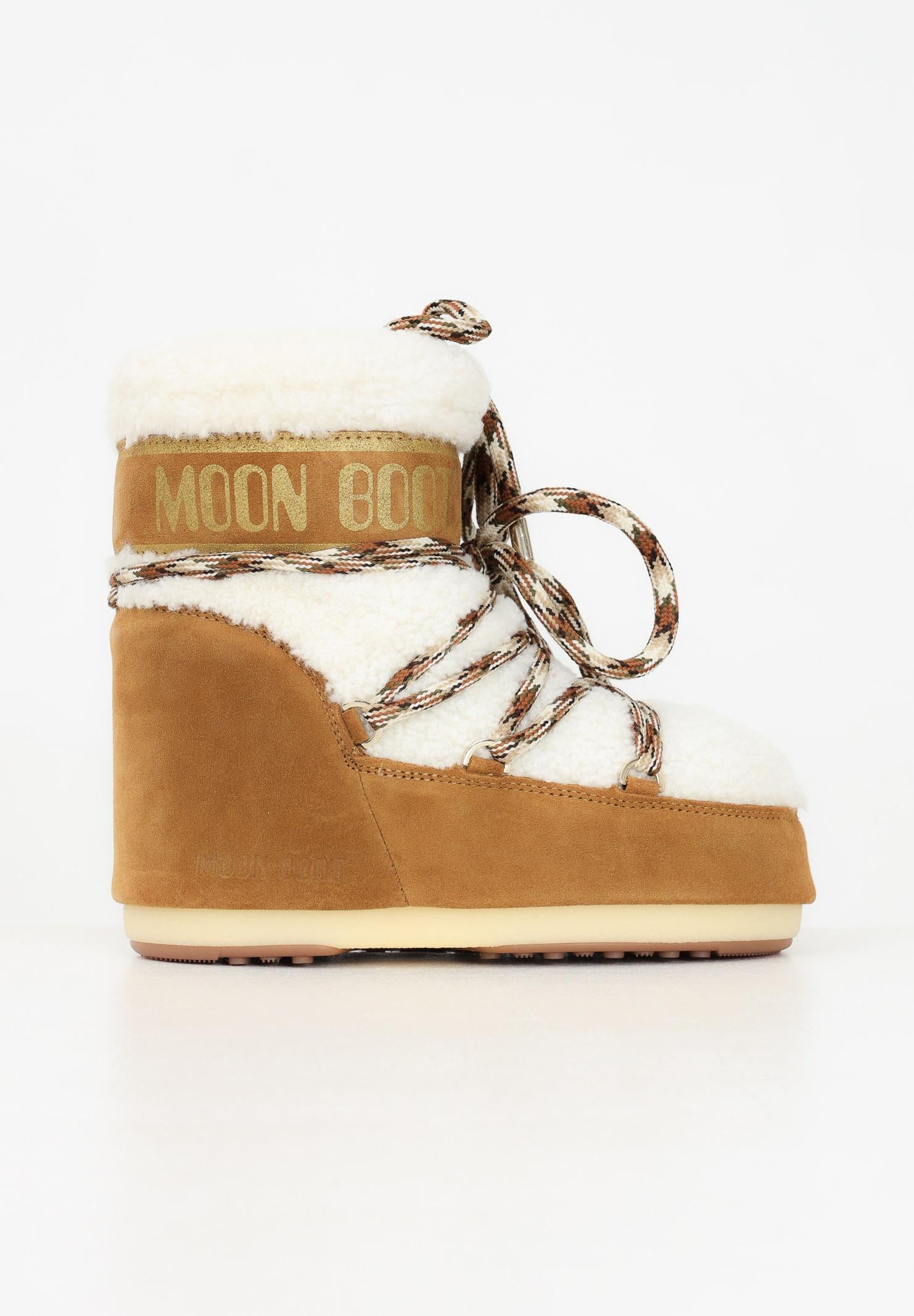MOON BOOT Stivali da neve LAB69 ICON LOW marroni da donna 80D1409580 MA03 MOON BOOT