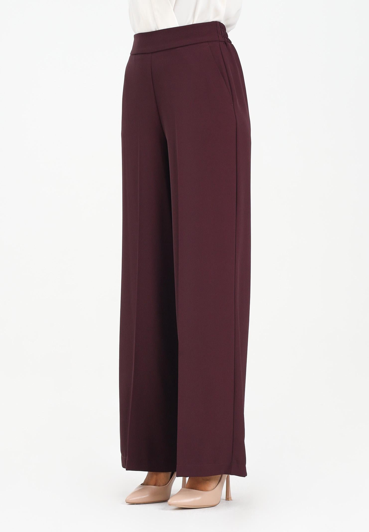 VICOLO Pantalone elegante bordeaux da donna TF0360 FU38 VICOLO